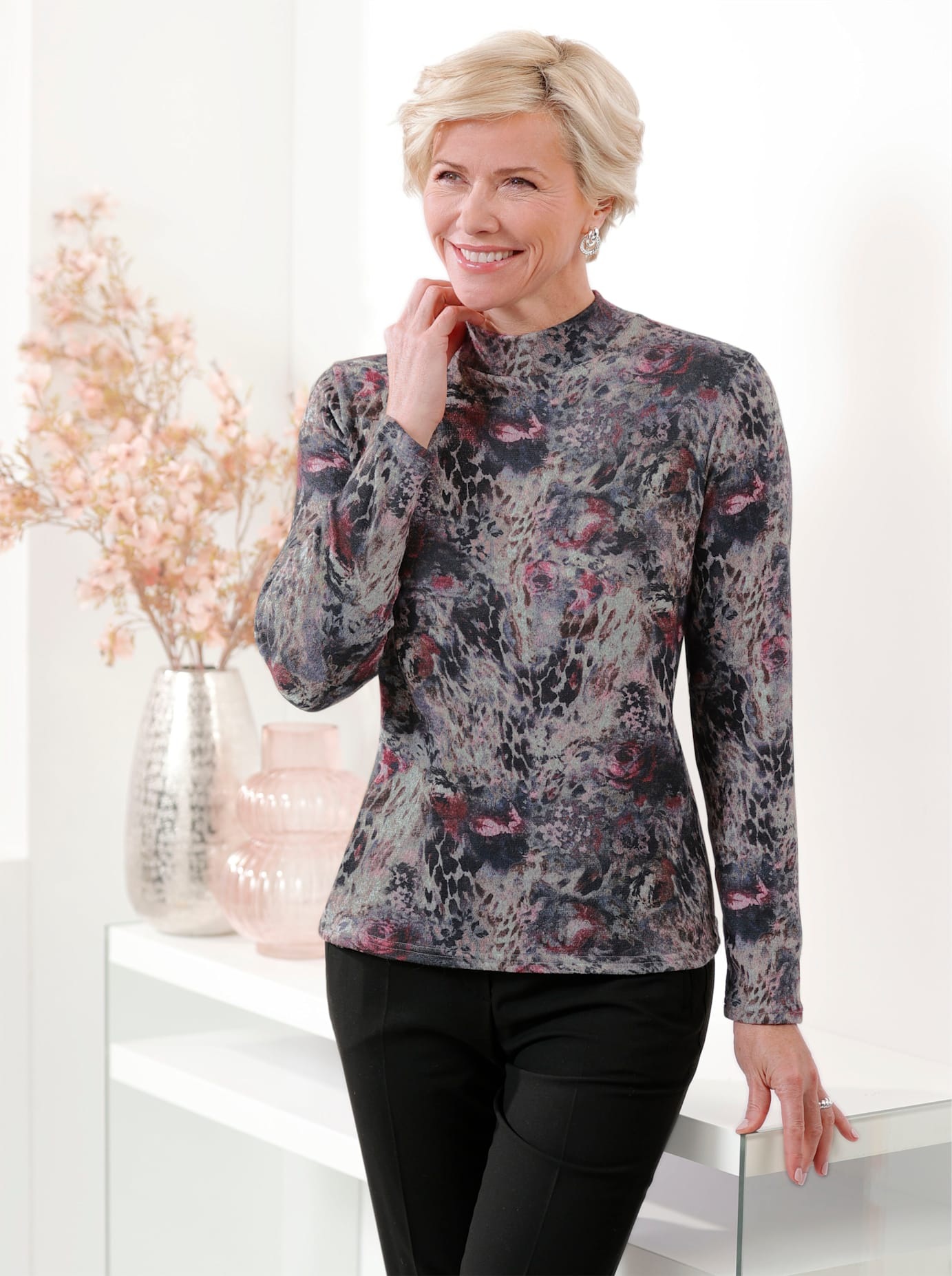 Classic Stehkragenshirt "Shirt" 1 Stk. günstig online kaufen