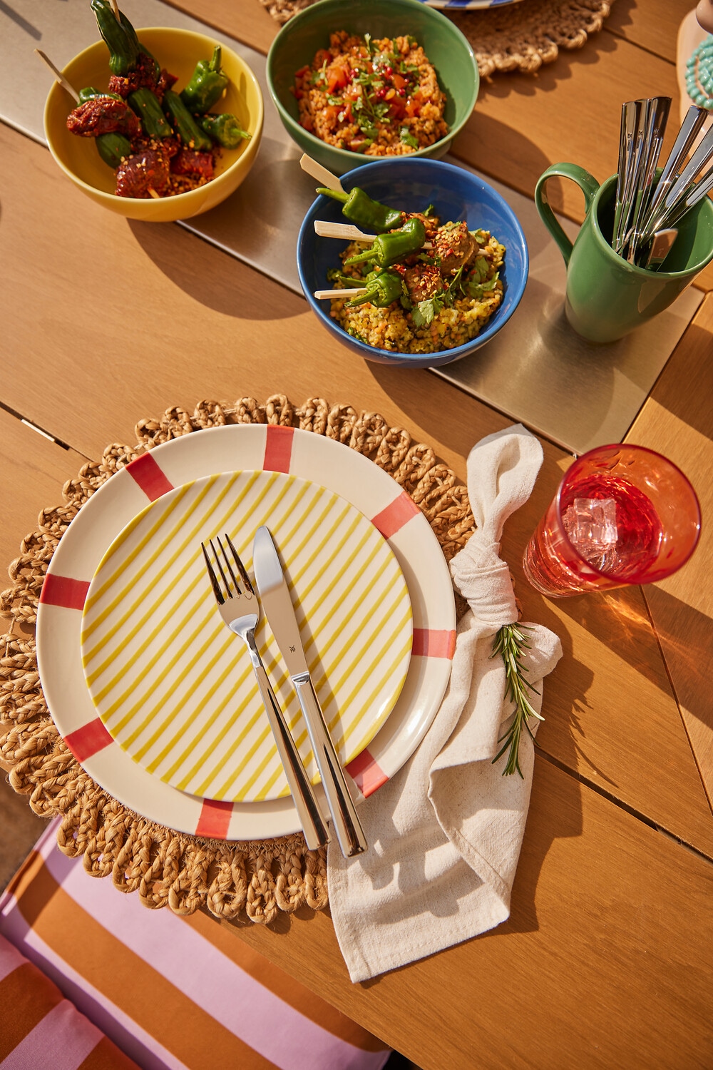 OTTO home Platzset »Aimka« Handgefertigt, 35x35, rund