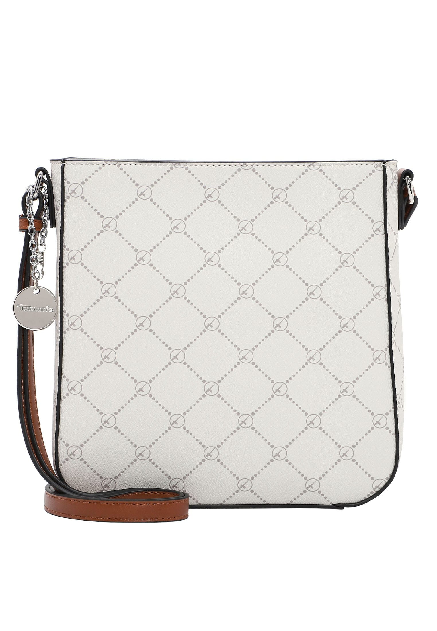 TAMARIS Damen Umhängetasche "Umhängetasche TAS Anastasia", weiß, PVC, Taschen