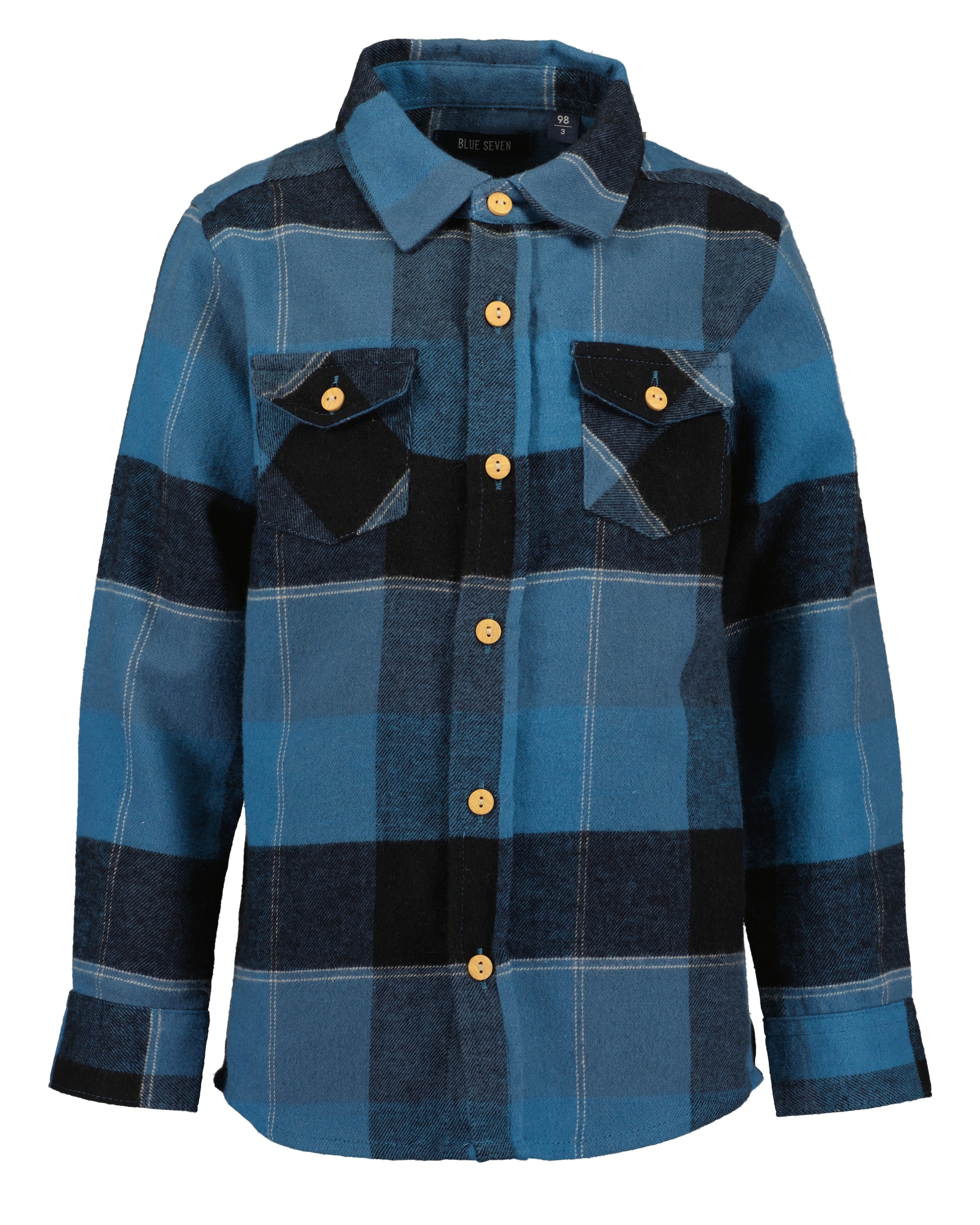 Blue Seven Langarmhemd "Blue Seven Hemd" günstig online kaufen