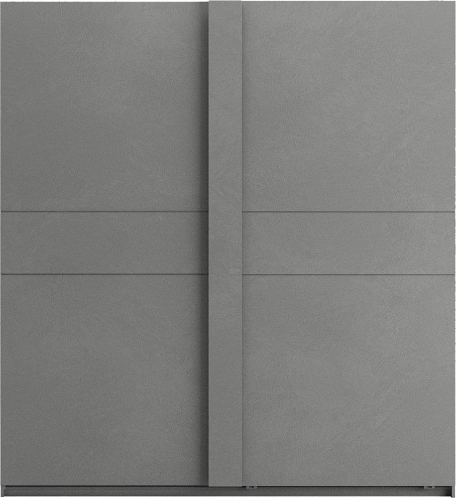 INOSIGN Schwebetürenschrank "Jupiter, Schiebetürenschrank in Steingrau" 2 B günstig online kaufen