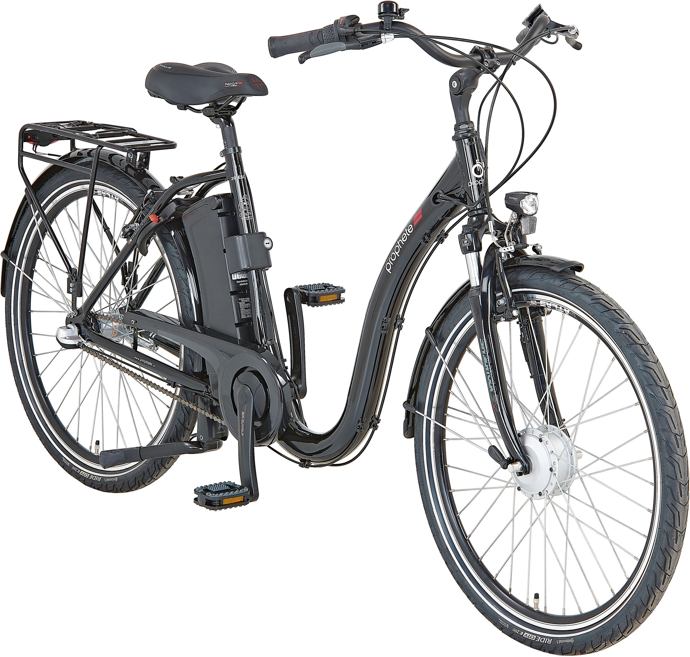 Prophete E-Bike »Geniesser 22.ESC.20«, 3 Gang, Shimano, Nexus, Frontmotor 250 W, Pedelec, Elektrofahrrad für Damen u. Herren