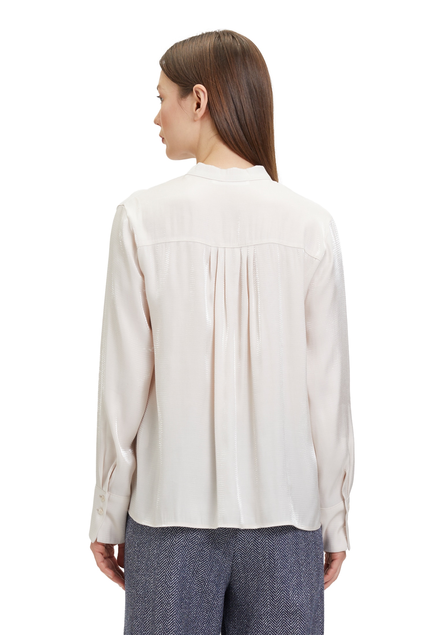 Betty&Co Schlupfbluse »Betty & Co Damen Schlupfbluse mit Raffung«