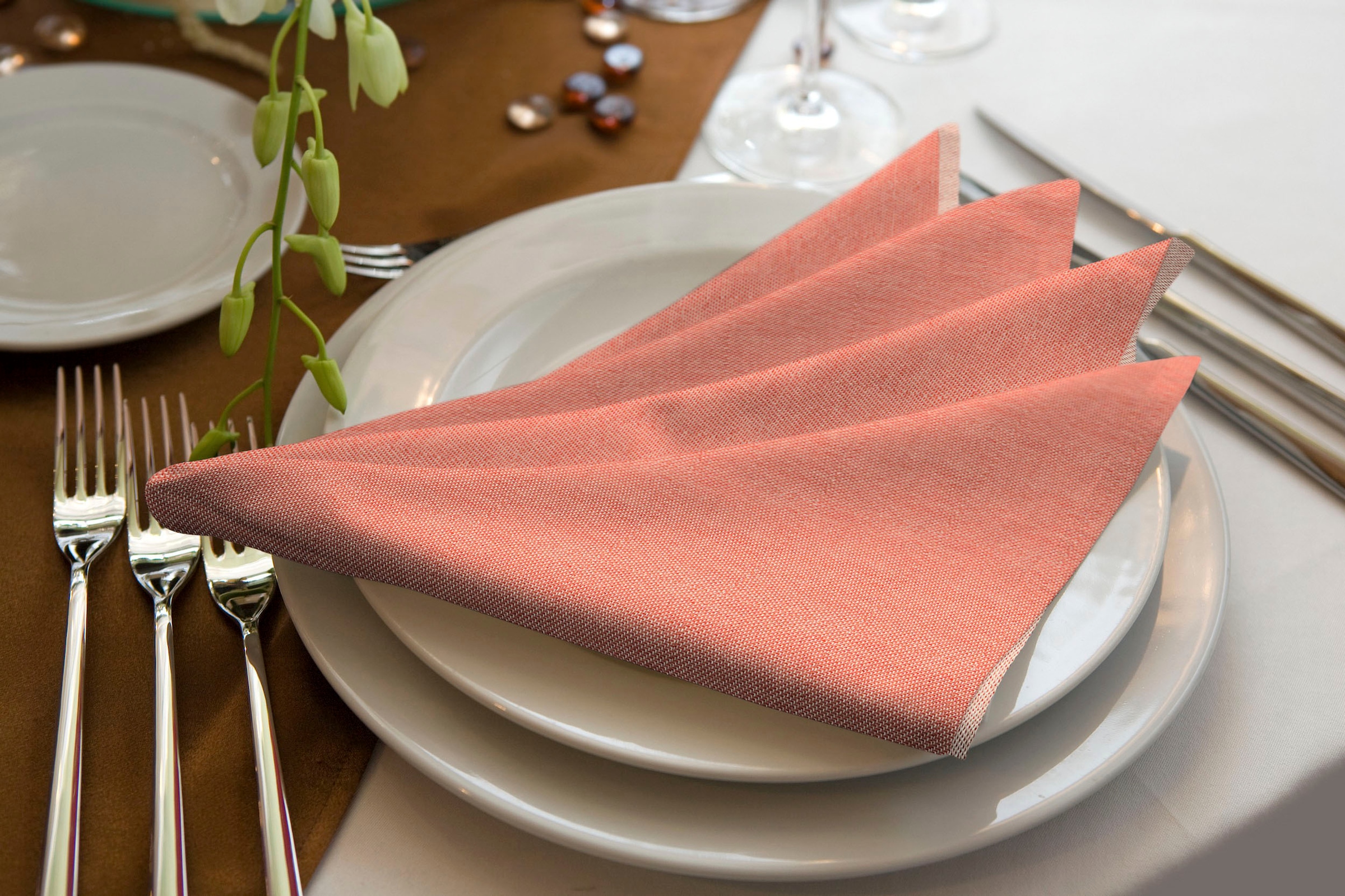 Adam Stoffserviette »Uni Light Collection«, (4 St.)