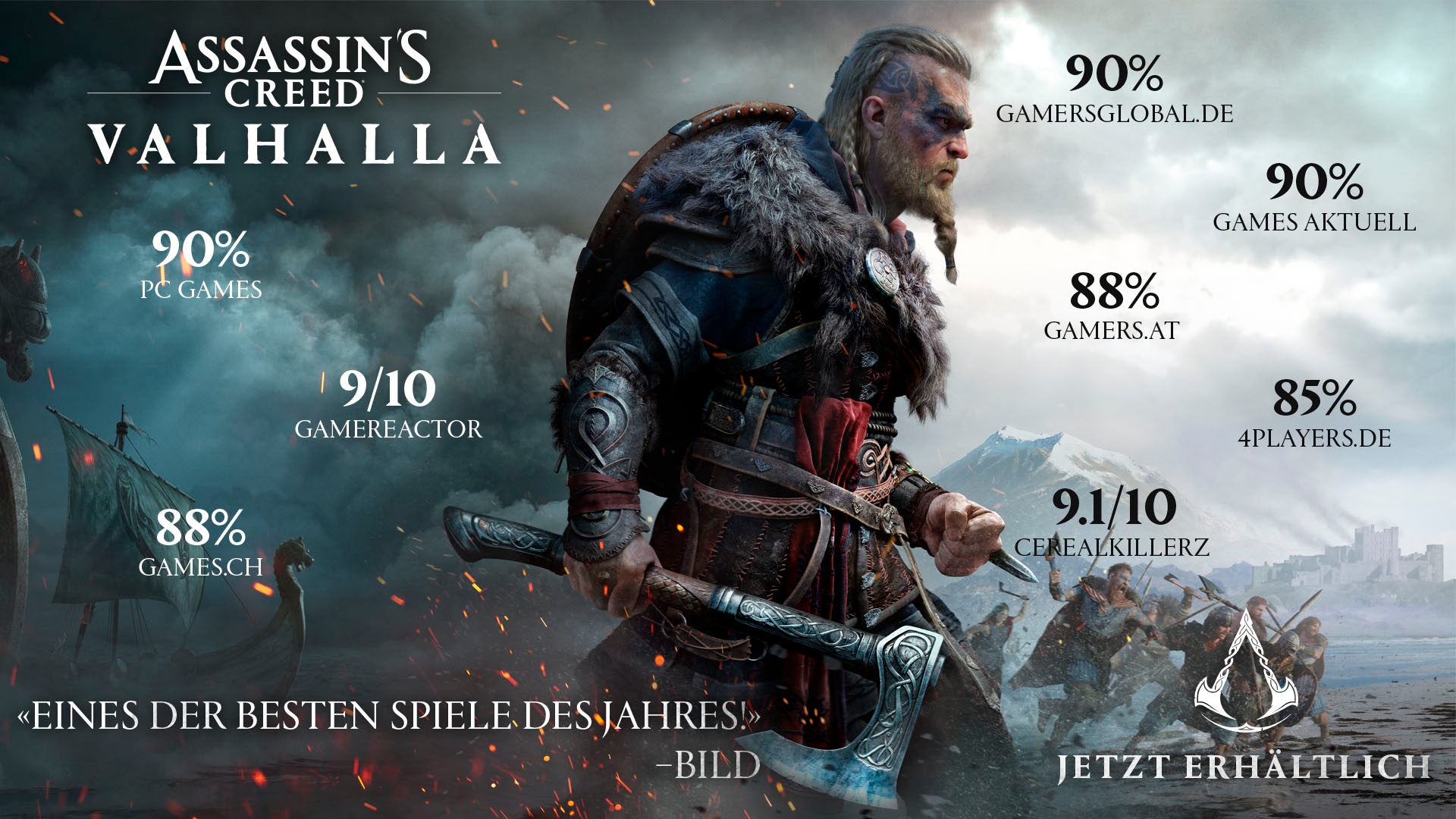 UBISOFT Spielesoftware »Assassin's Creed Valhalla«, PlayStation 5