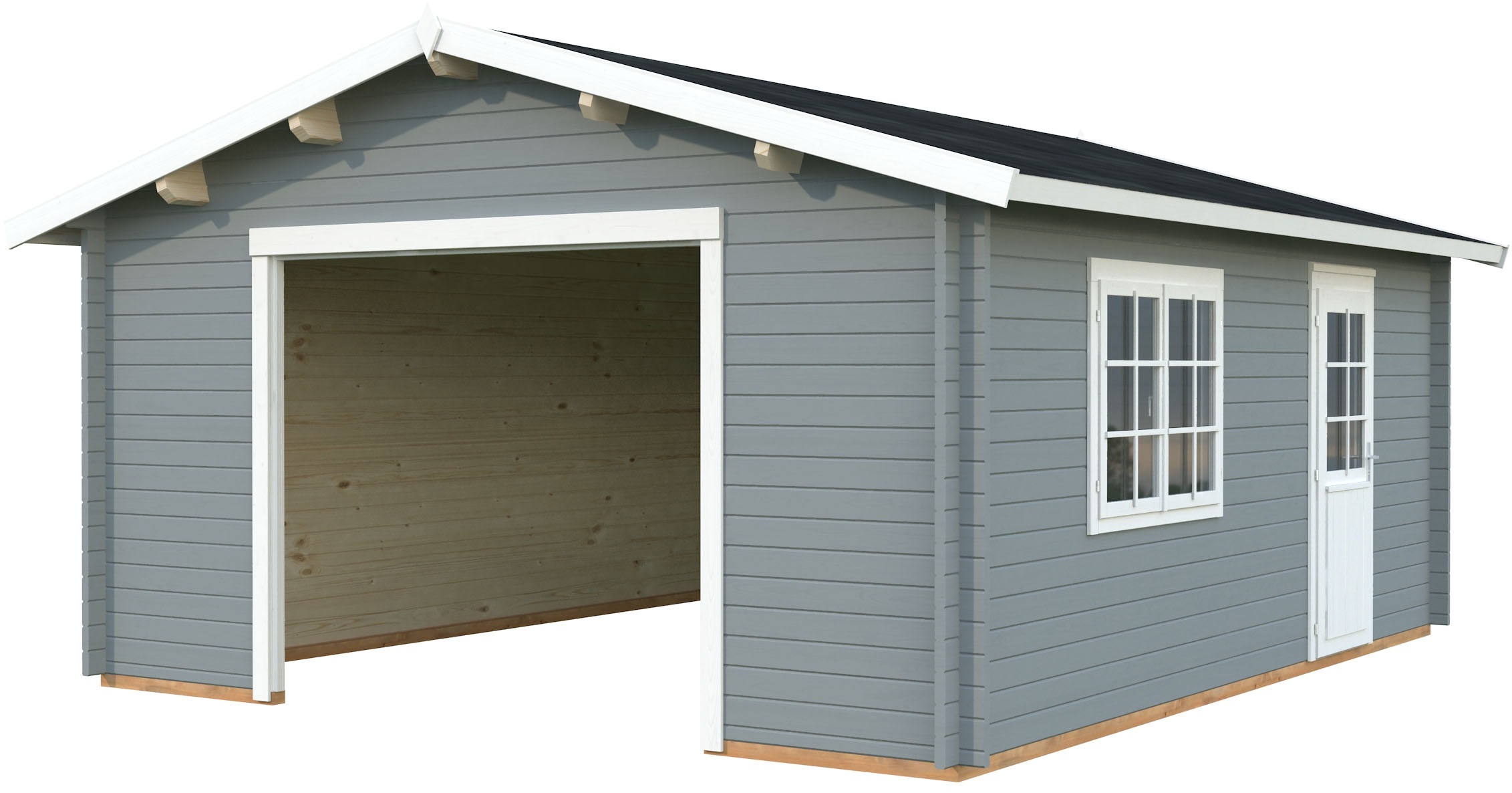 Palmako Garage »Roger, ohne Tor« BxTxH: 514x598x287 cm