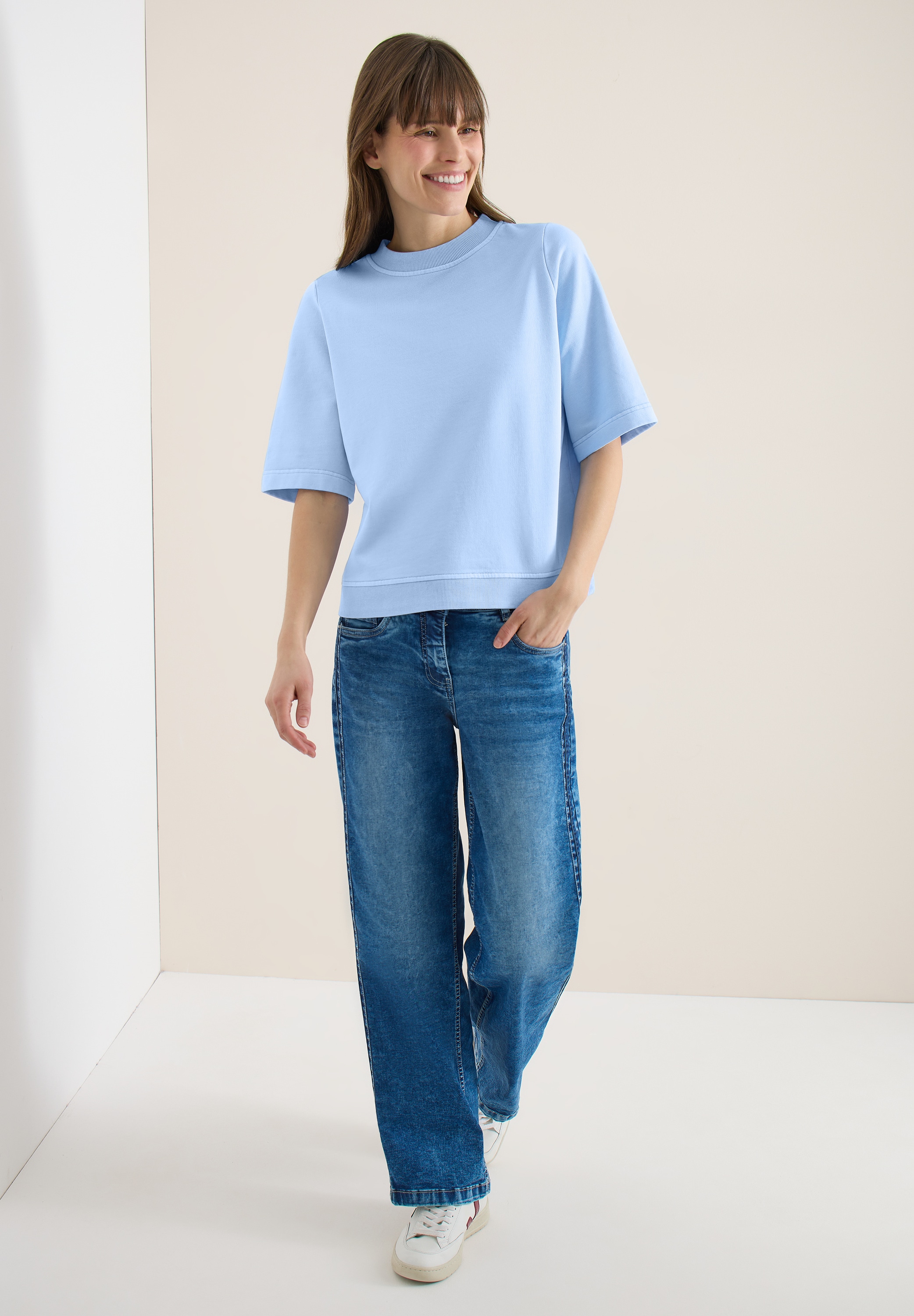 Cecil Sweatshirt , aus reiner Baumwolle
