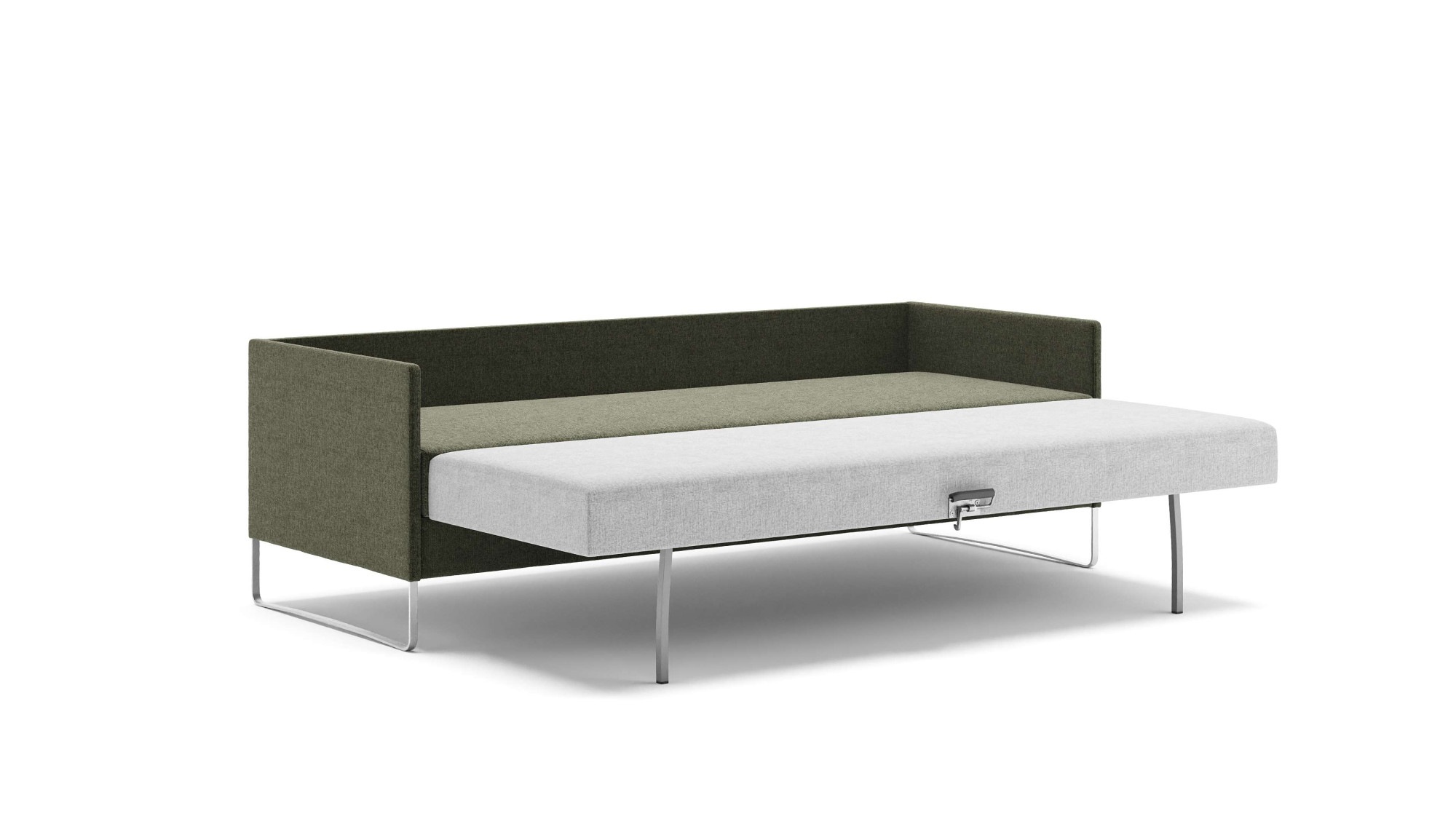 HESTBÆK Schlafsofa »Hestbæk 33 3-Sitzer, Breite 208cm, Komfortsitzhöhe 47cm, Bettfunktion« Umklappbar, Querschläfer, sehr komfortabel, Stauraum