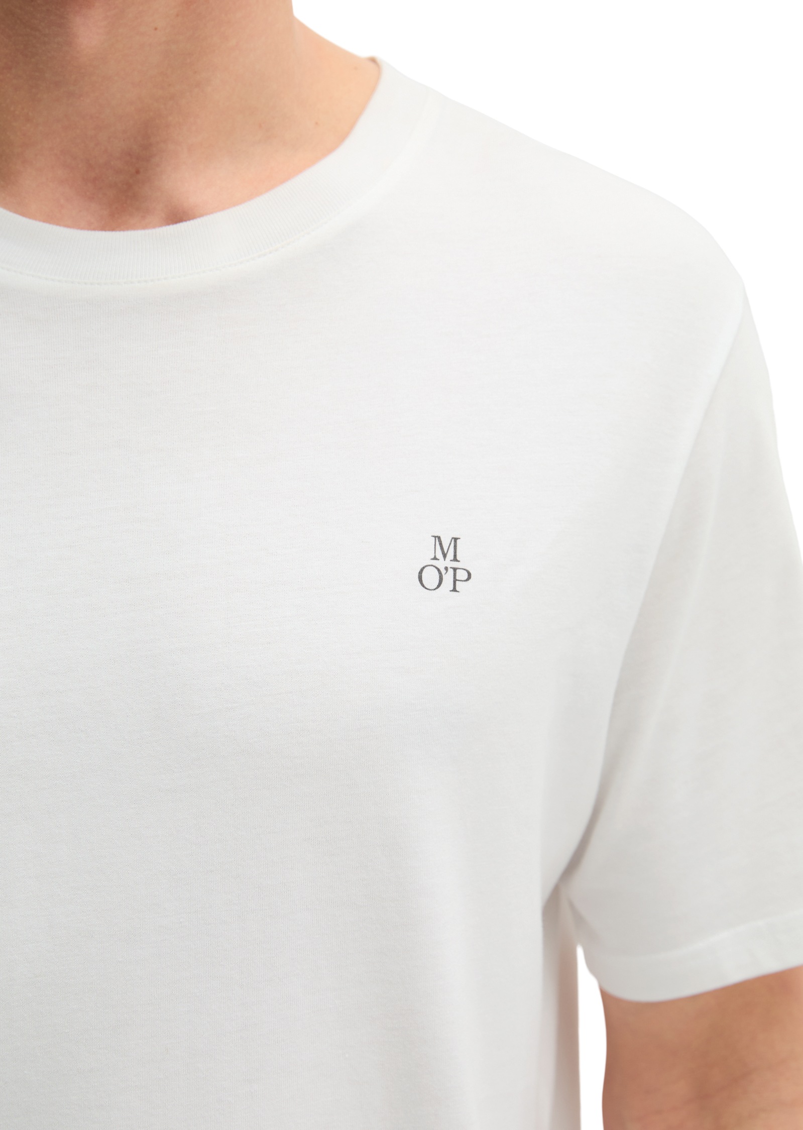 Thumbnail - Marc OPolo T-Shirt Logo-T-Shirt aus Bio-Baumwolle