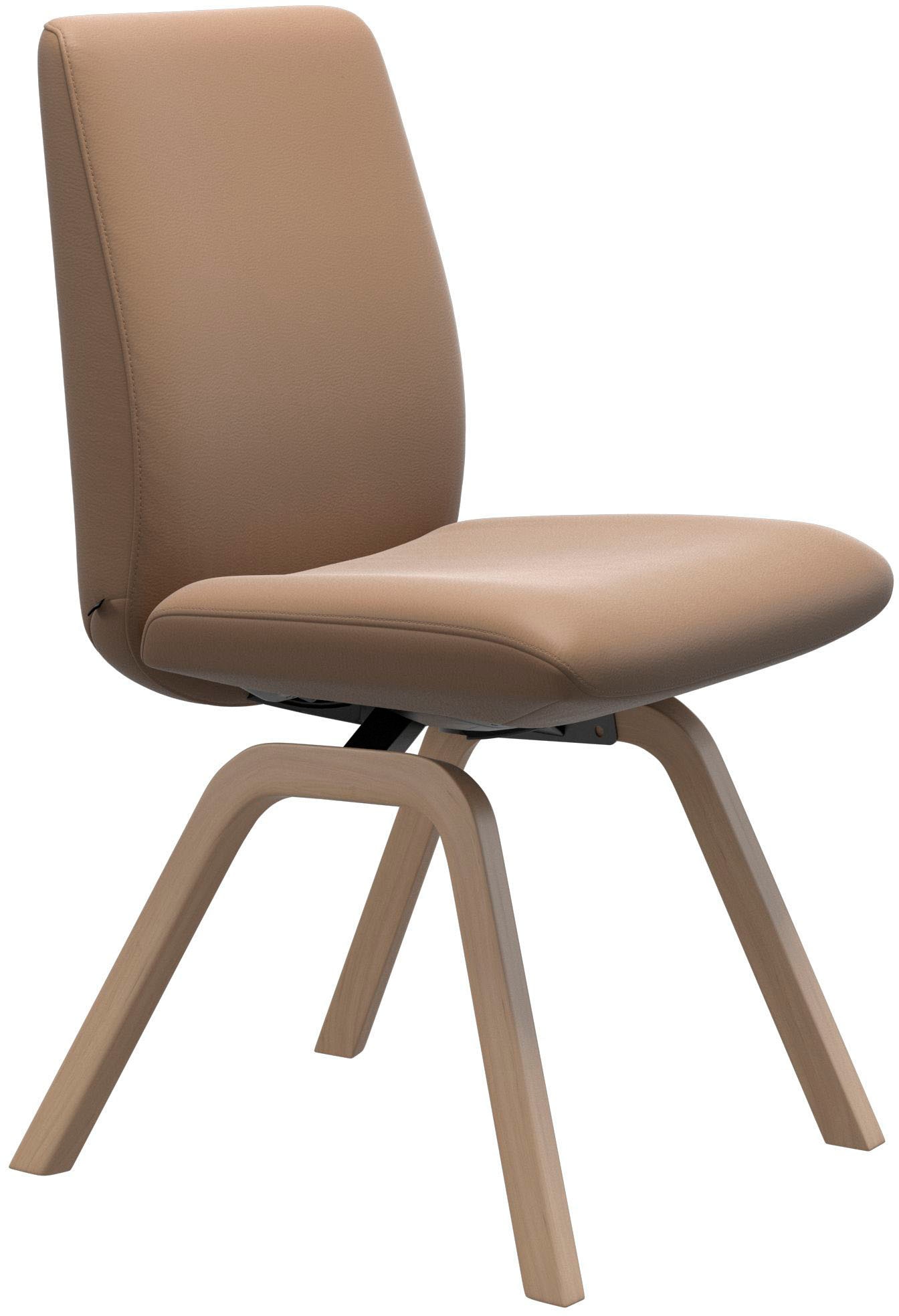 Stressless Polsterstuhl "Laurel" () Low Back, Größe L, mit schräggestellten Beinen in Eiche gekalkt