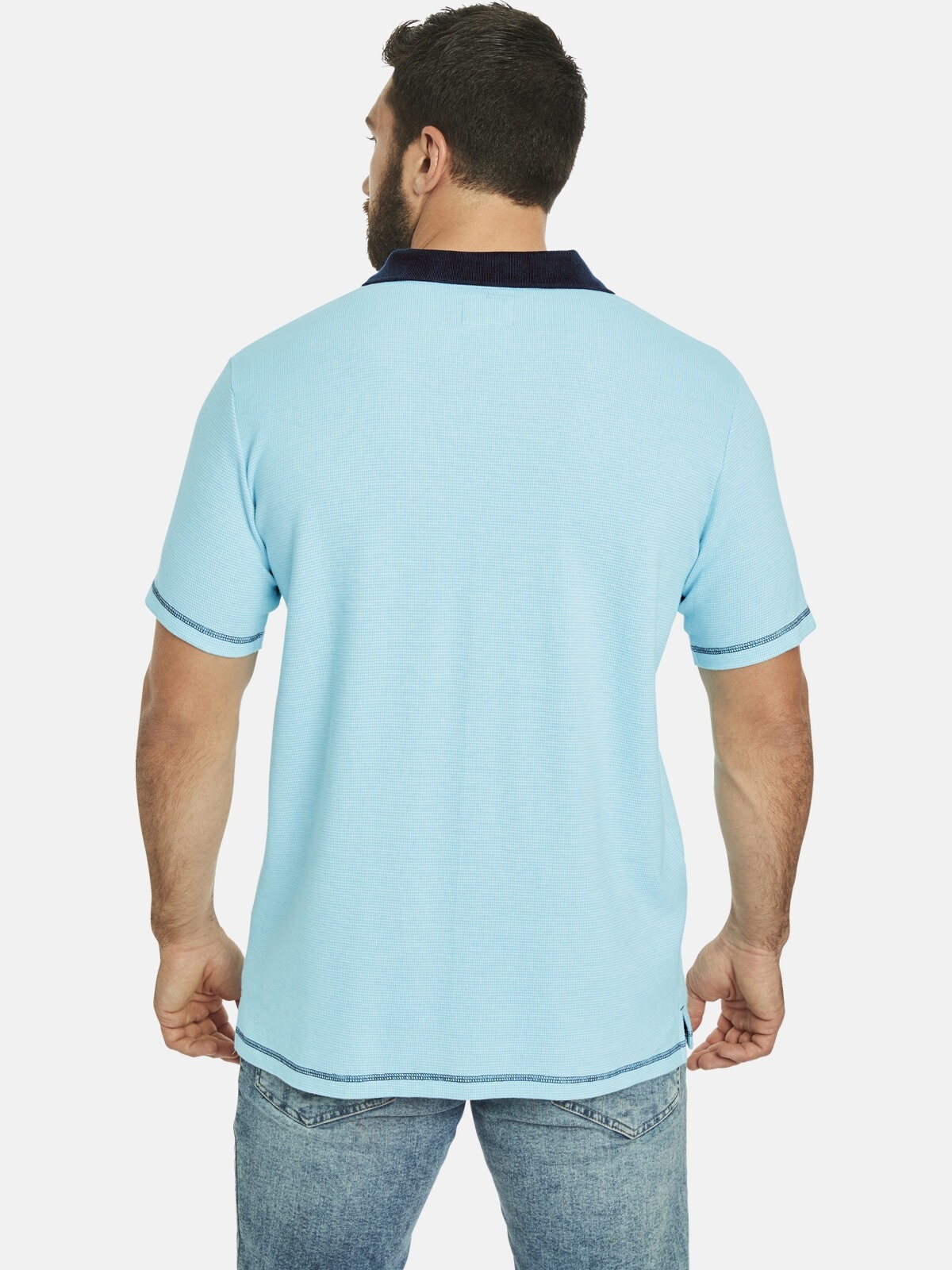 Jan Vanderstorm Poloshirt »Poloshirt ALBERICH«, (1 tlg.), mit sportlichem Trikot-Kragen