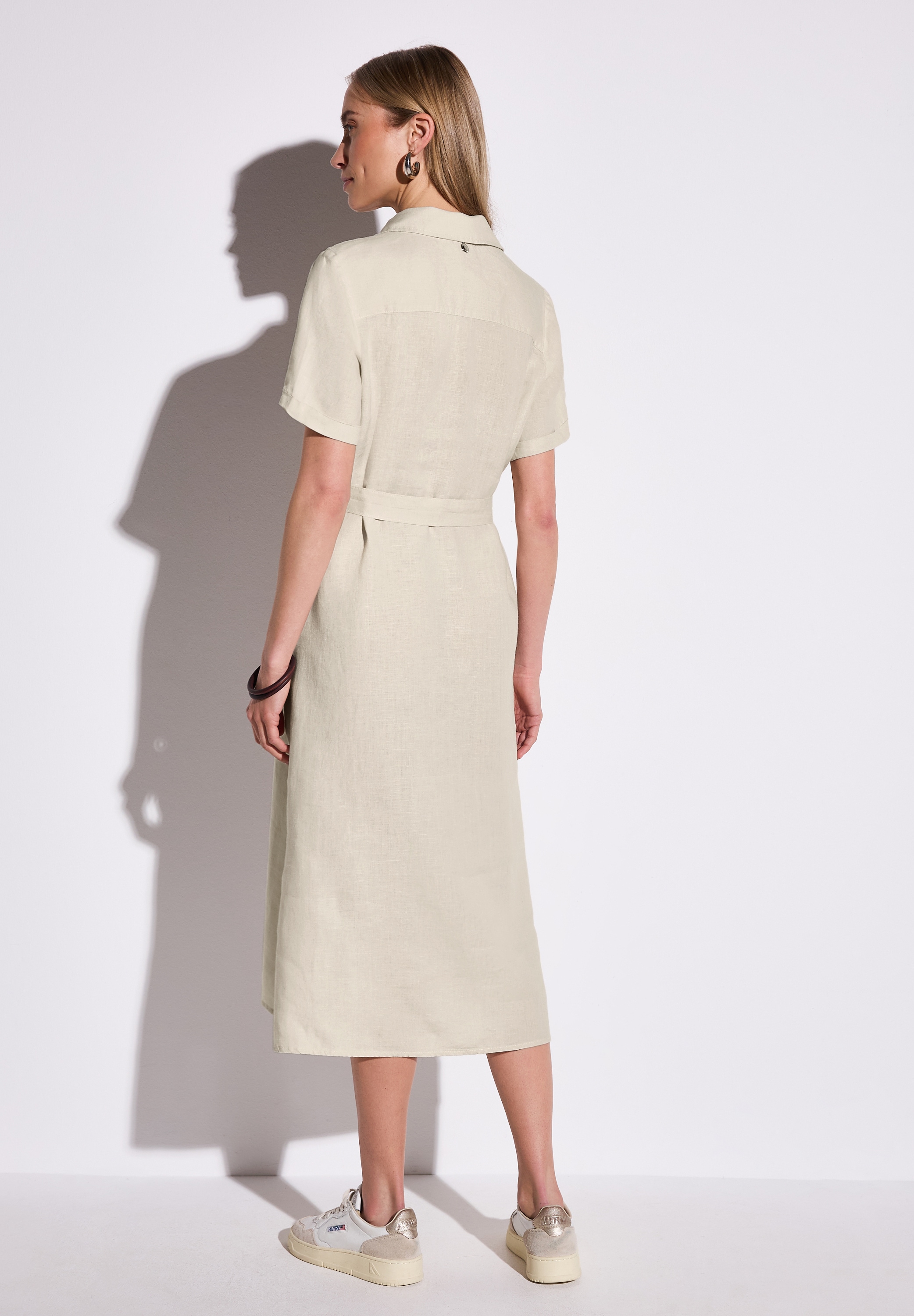 STREET ONE Hemdblusenkleid Brusttaschen Sommerkleid mit Knopfleiste günstig online kaufen