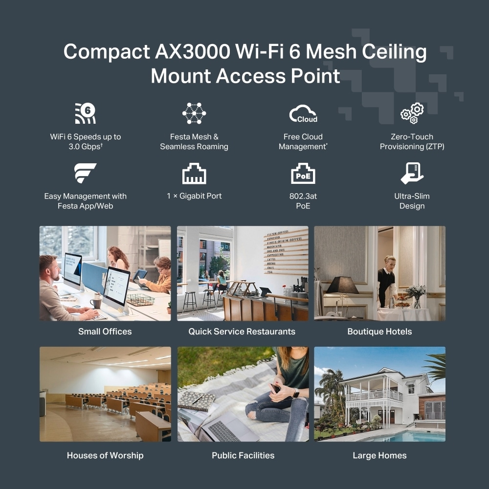 TP-Link Access Point »Festa F65 AX3000 WiFi 6«