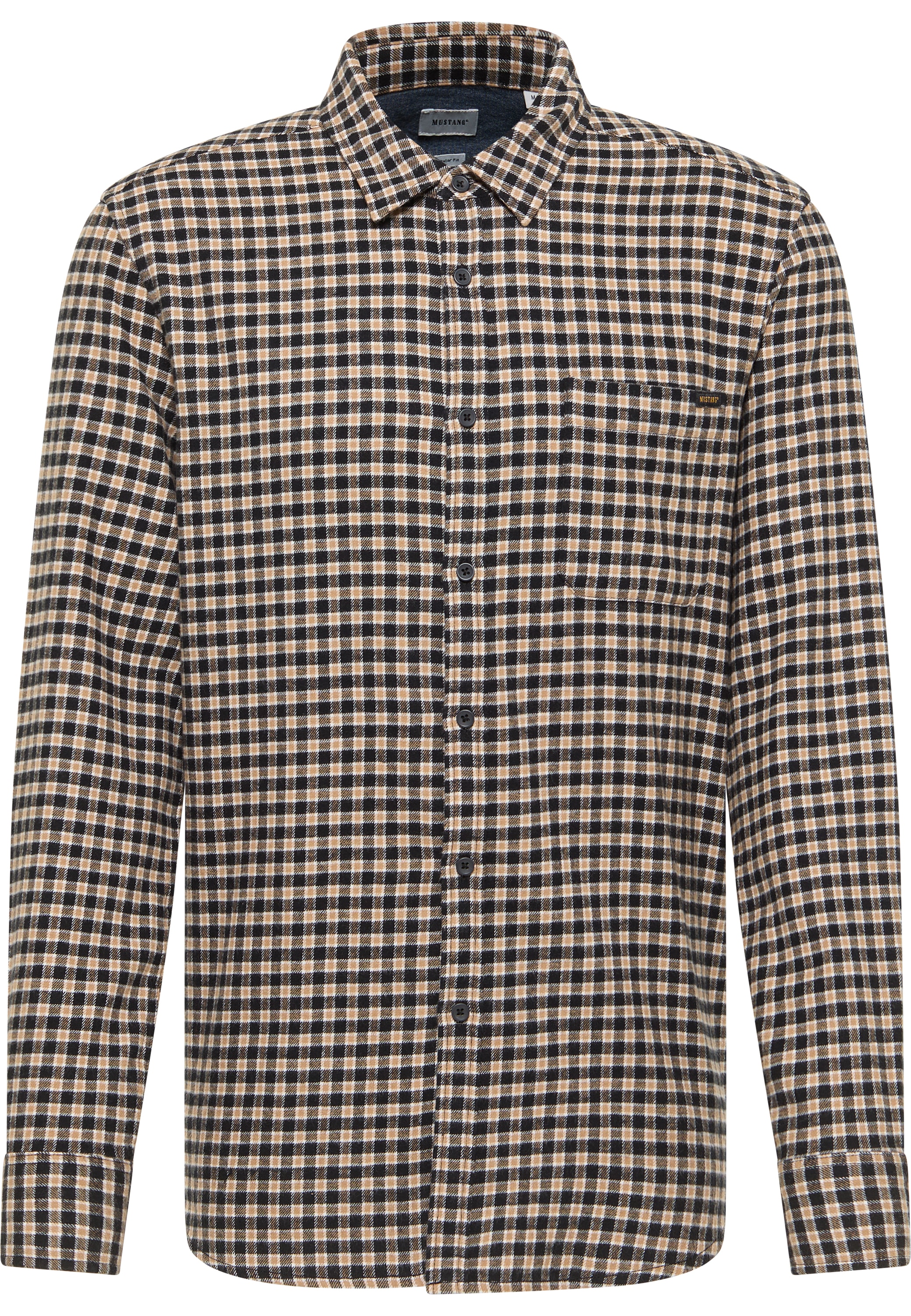 MUSTANG Langarmhemd "Herren Style Eastbridge" günstig online kaufen