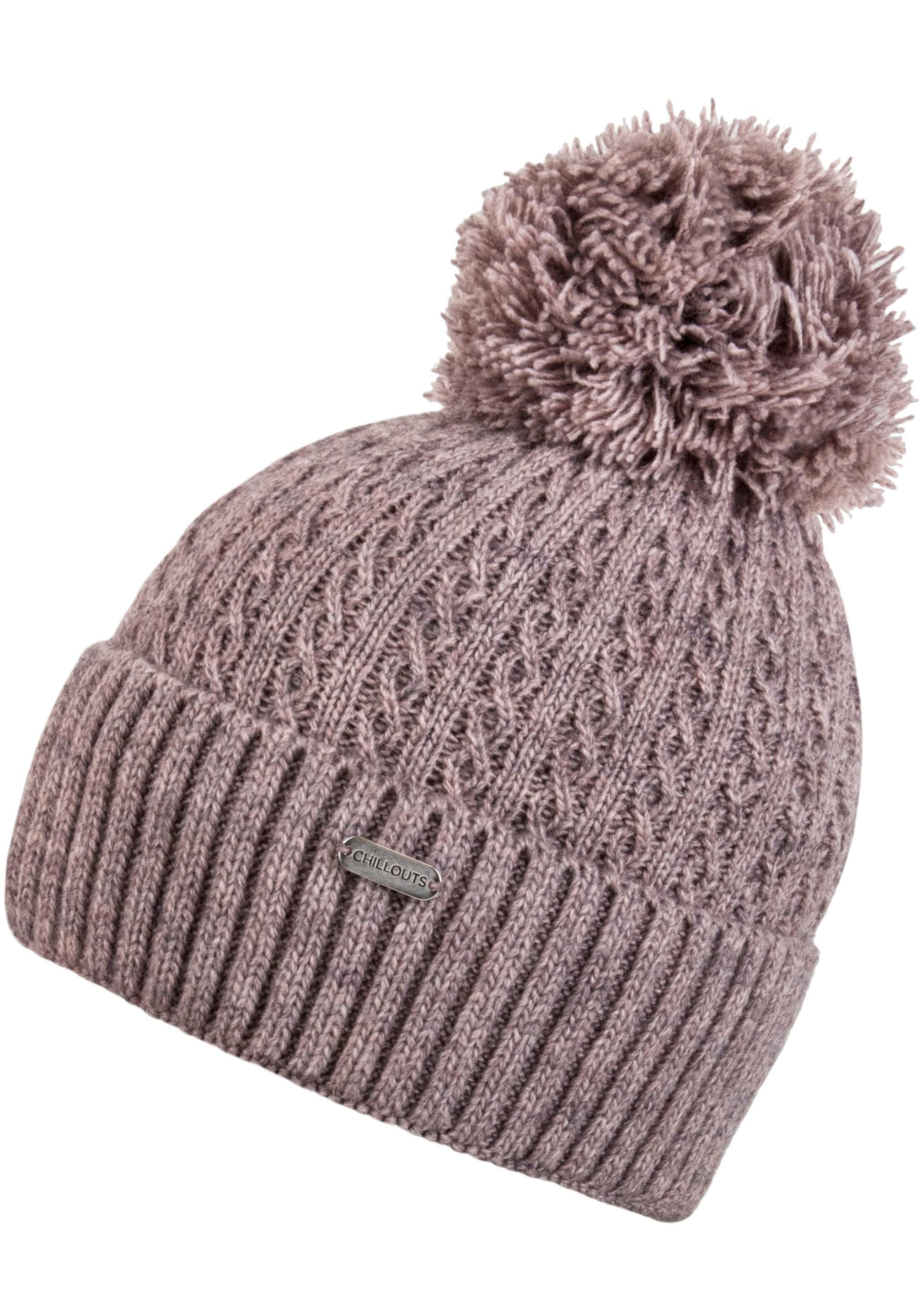 chillouts Bommelmütze "Estephania Hat", mit weichem Fleecefutter günstig online kaufen