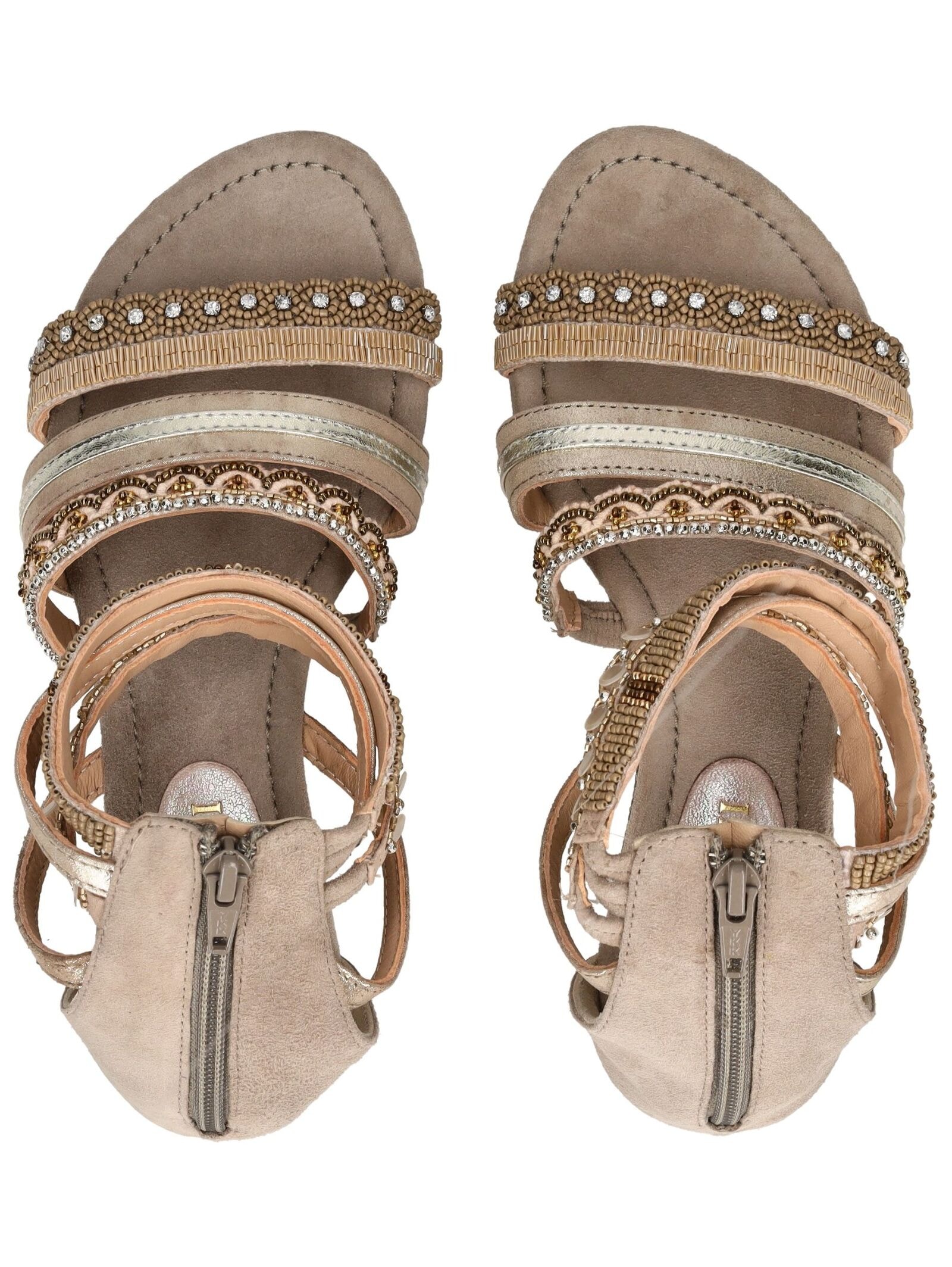 Lazamani Schaftsandalette »Lazamani Sandalen Leder«