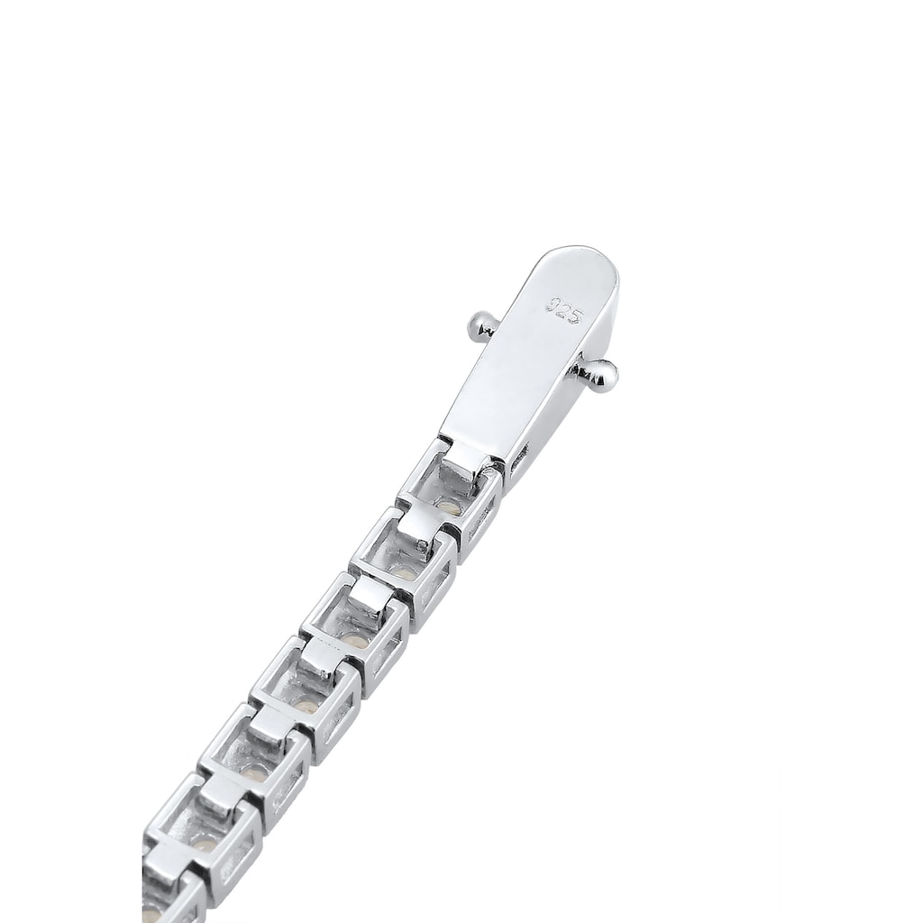 Elli Premium Armband »Tennisarmband mit Zirkonia Kristalle 925 Silber«