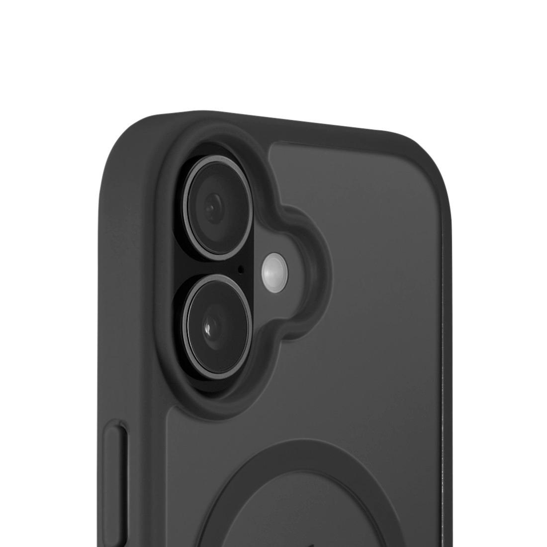 Hama Smartphone-Hülle »Handyhülle für Apple iPhone 17, magnetisch, Apple MagSafe, Qi2« Apple iPhone 17 Wireless Charging, passgenaue Anti-Rutsch-Oberfläche, transparent