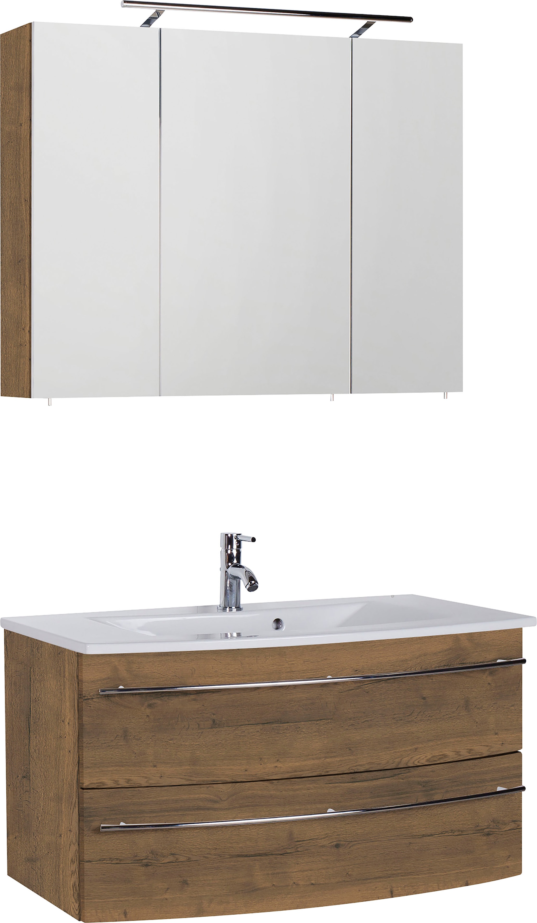 Saphir Badmöbel-Set "3040" 2 Stk. tlg., Breite 90 cm günstig online kaufen