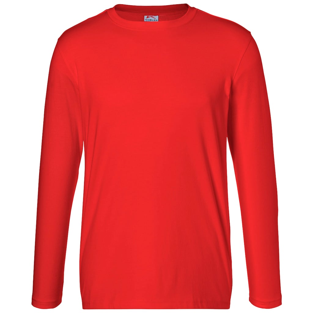 Damenmode Shirts & Sweatshirts Kübler Longsleeve, Größe: XS - 4XL rot