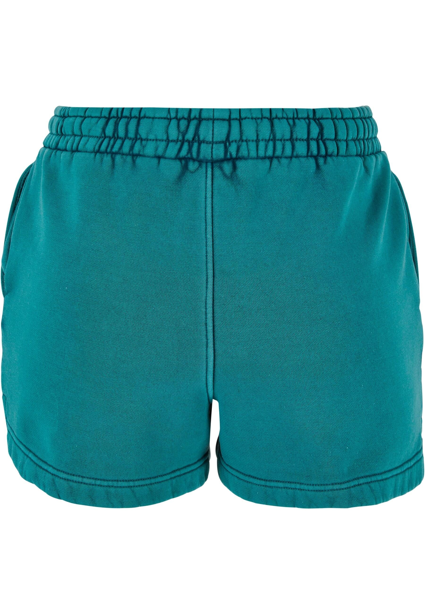 URBAN CLASSICS Sweatshorts »Urban Classics Damen Ladies Stone Washed Shorts«, (1 tlg.)