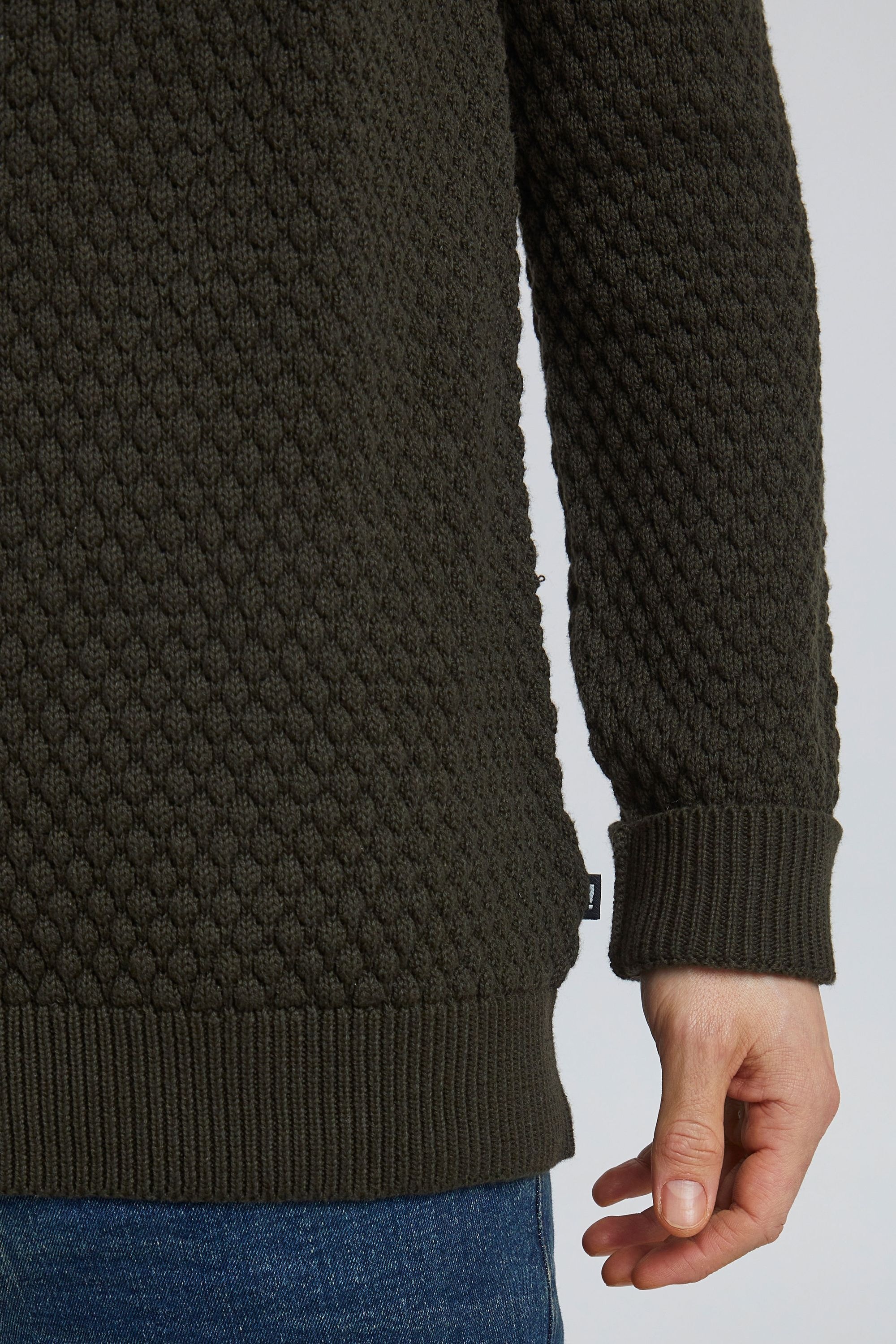 !Solid Strickfleece-Pullover »Strickpullover SDClive«