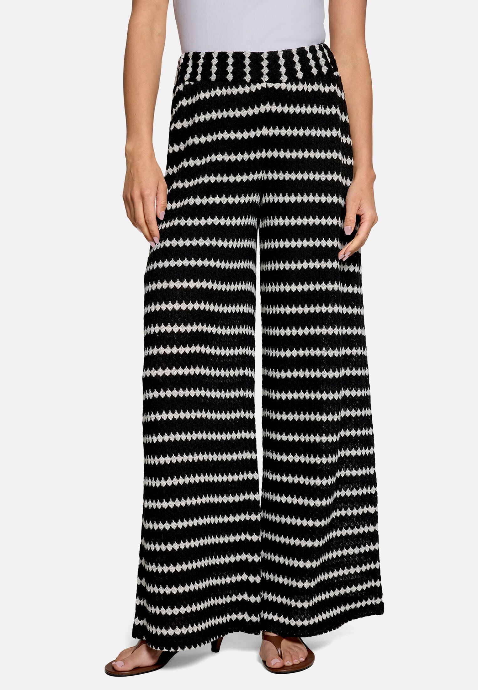 Zero Schlupfhose »Damen gerader Schnitt«  Material