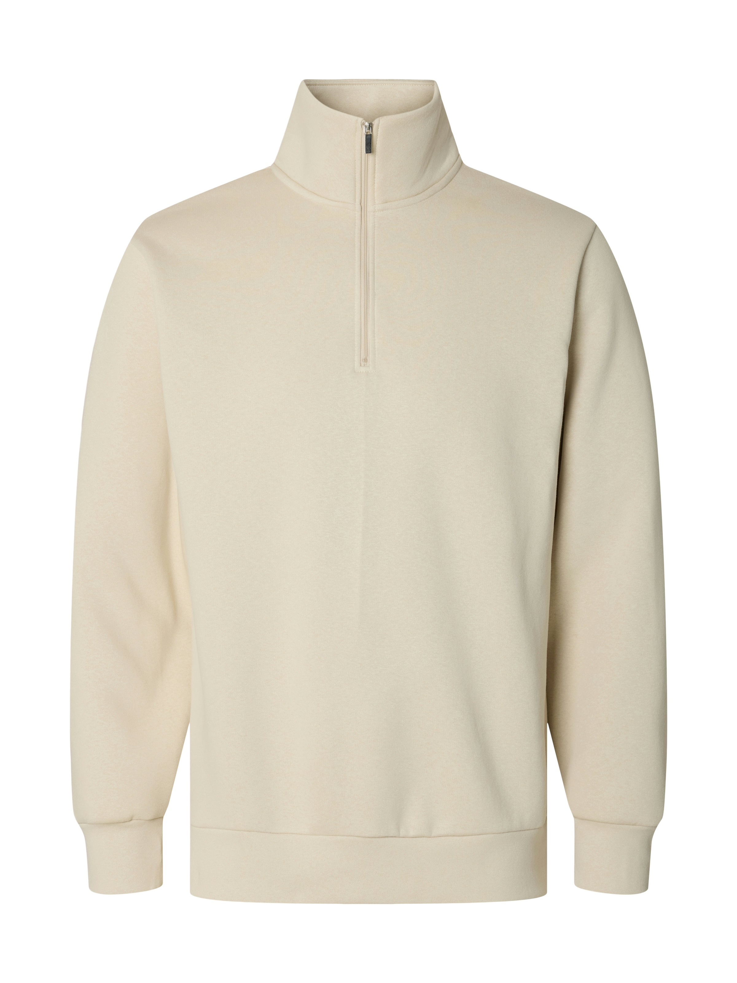 SELECTED Sweater "SLHZREG-DAN SWEAT HALF ZIP" günstig online kaufen