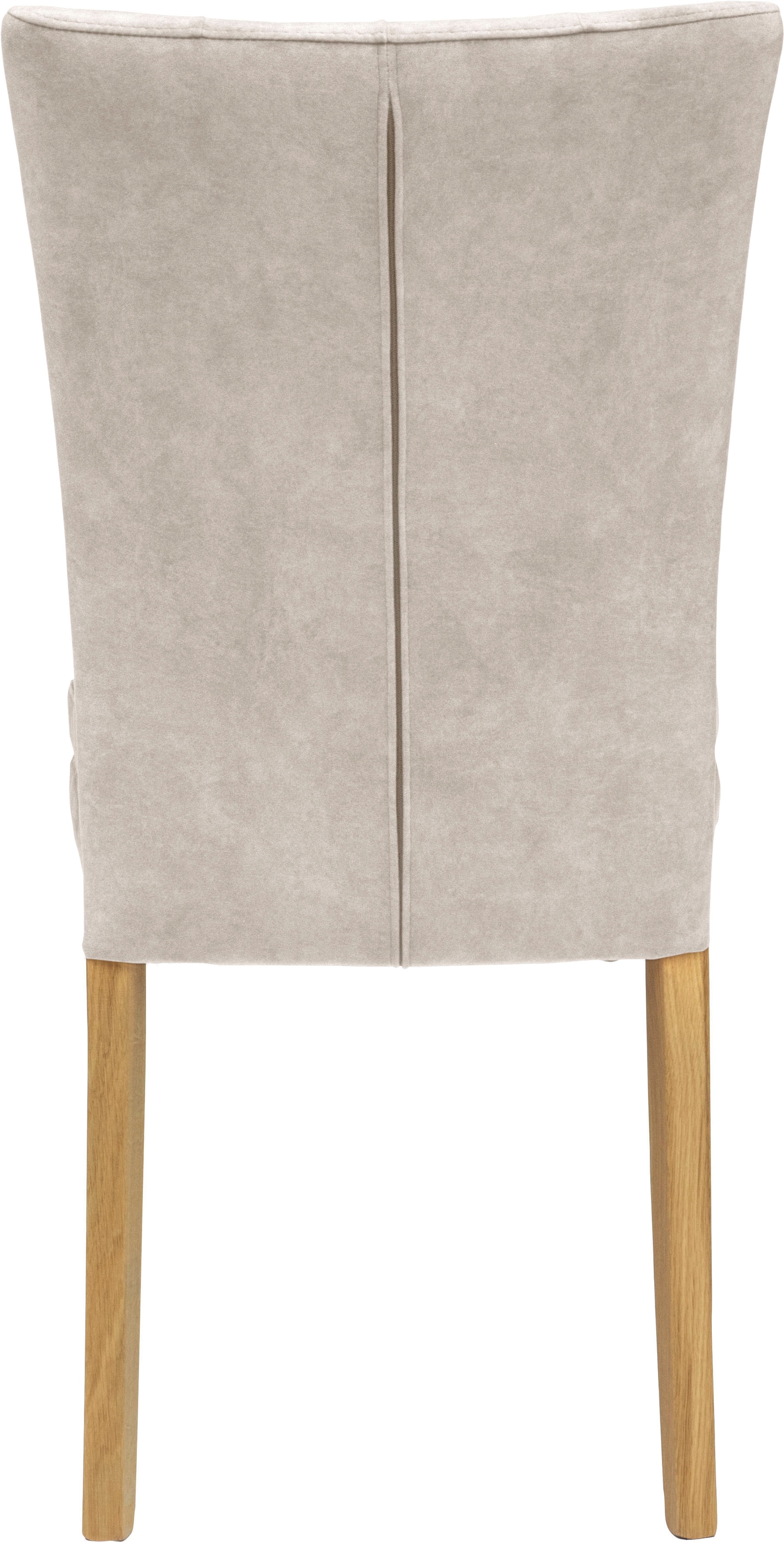 Home affaire Esszimmerstuhl »Colorado BESTSELLER Polsterstuhl«, (Set), 2 St., Samtvelours, Beine in eiche oder nussbaum. Im 2er, 4er oder 6er-Set