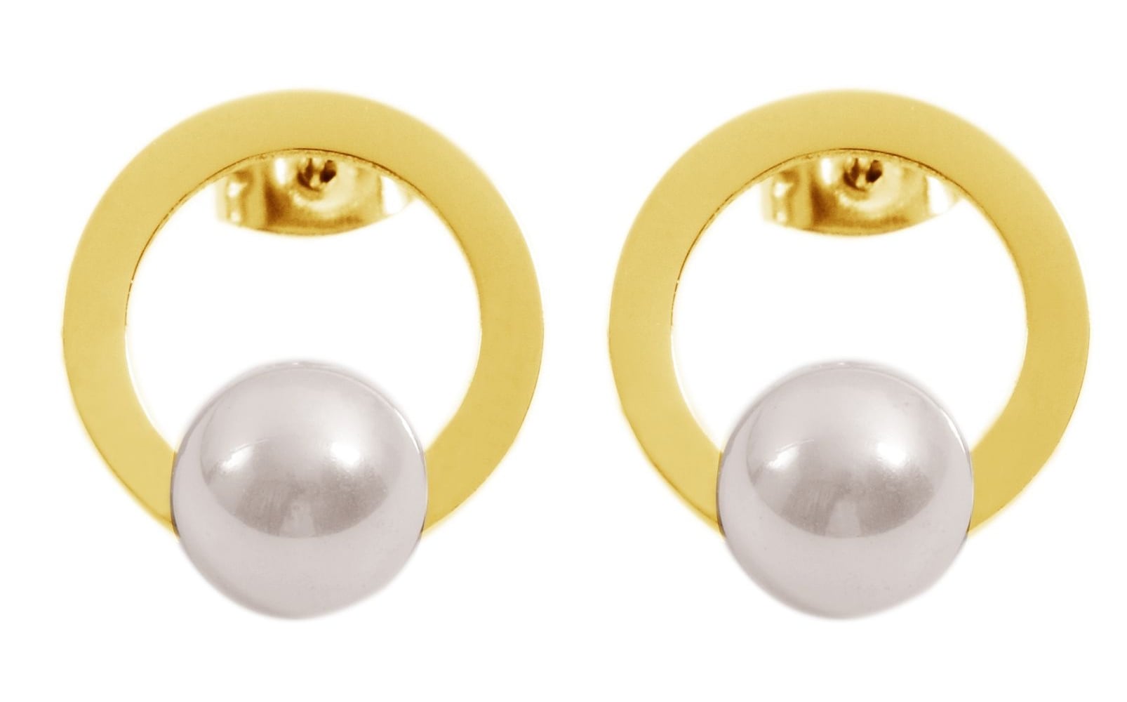 Adelia´s Paar Ohrhänger »Damen Ohrringe – Ohrstecker aus Edelstahl mit Perle« Ein stilvolles Geschenk für besondere Momente