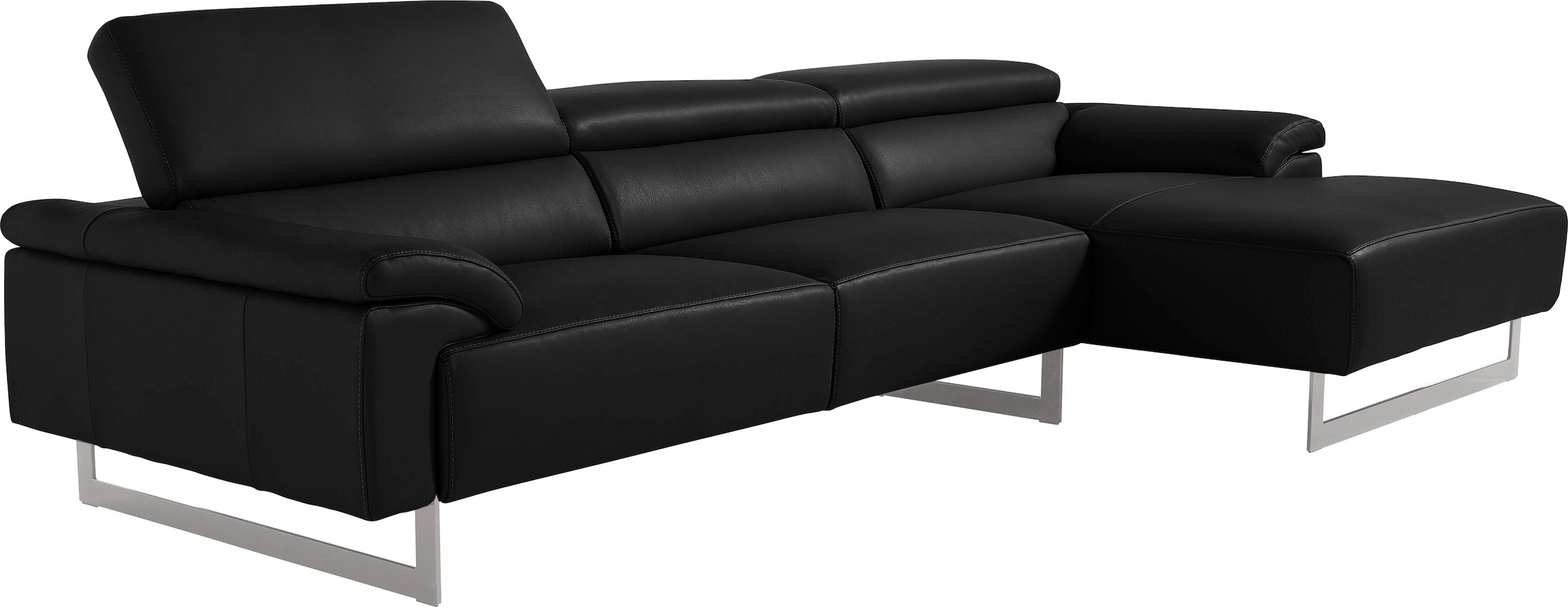 Egoitaliano Ecksofa "Malika, edel und bequem, Designsofa mit hochwertigen B günstig online kaufen