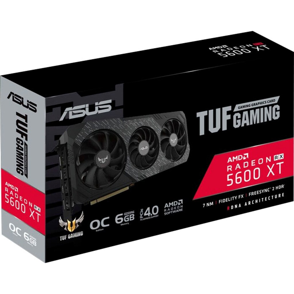 Asus Grafikkarte »TUF 3 RX 5600XT O6G EVO GAMING«, 6 GB, GDDR6