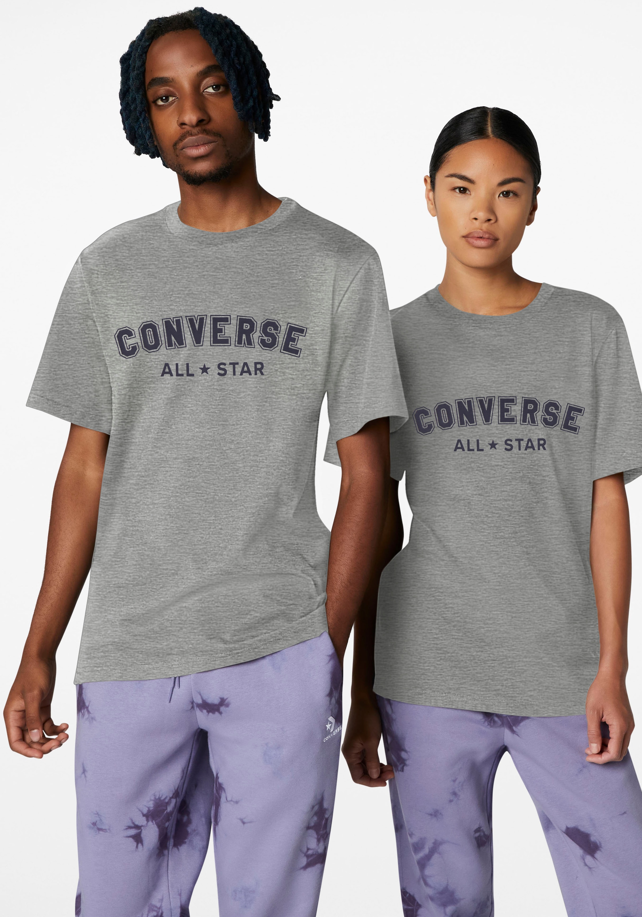 Converse T-Shirt T-SHIRT« bestellen STAR »UNISEX für ALL | BAUR