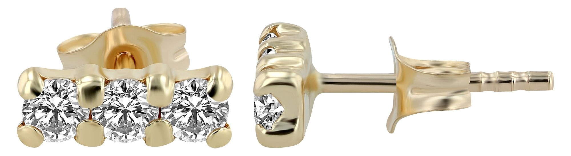 Adelia´s Paar Ohrhänger "Damen Ohrringe – Ohrstecker aus 333 Gold" Perfekt günstig online kaufen