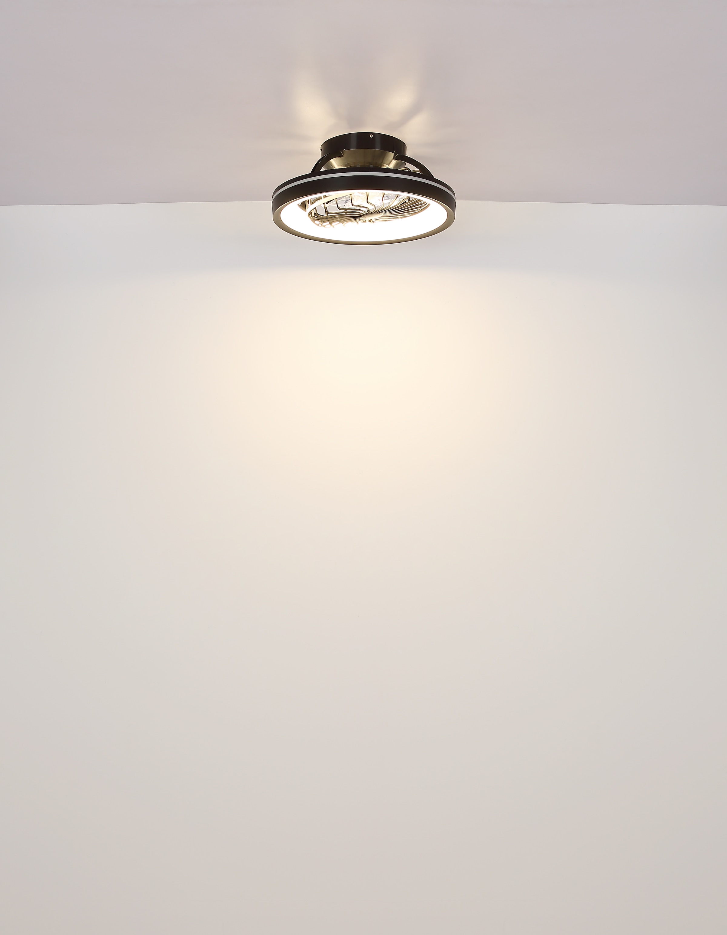 GLOBO LIGHTING Deckenleuchte »DEANNE« LED-Modul 1 Stk. warmweiß - kaltweiß Ventilator opal kühlen-heizen RGB Regenbogen modern Wohnzimmer