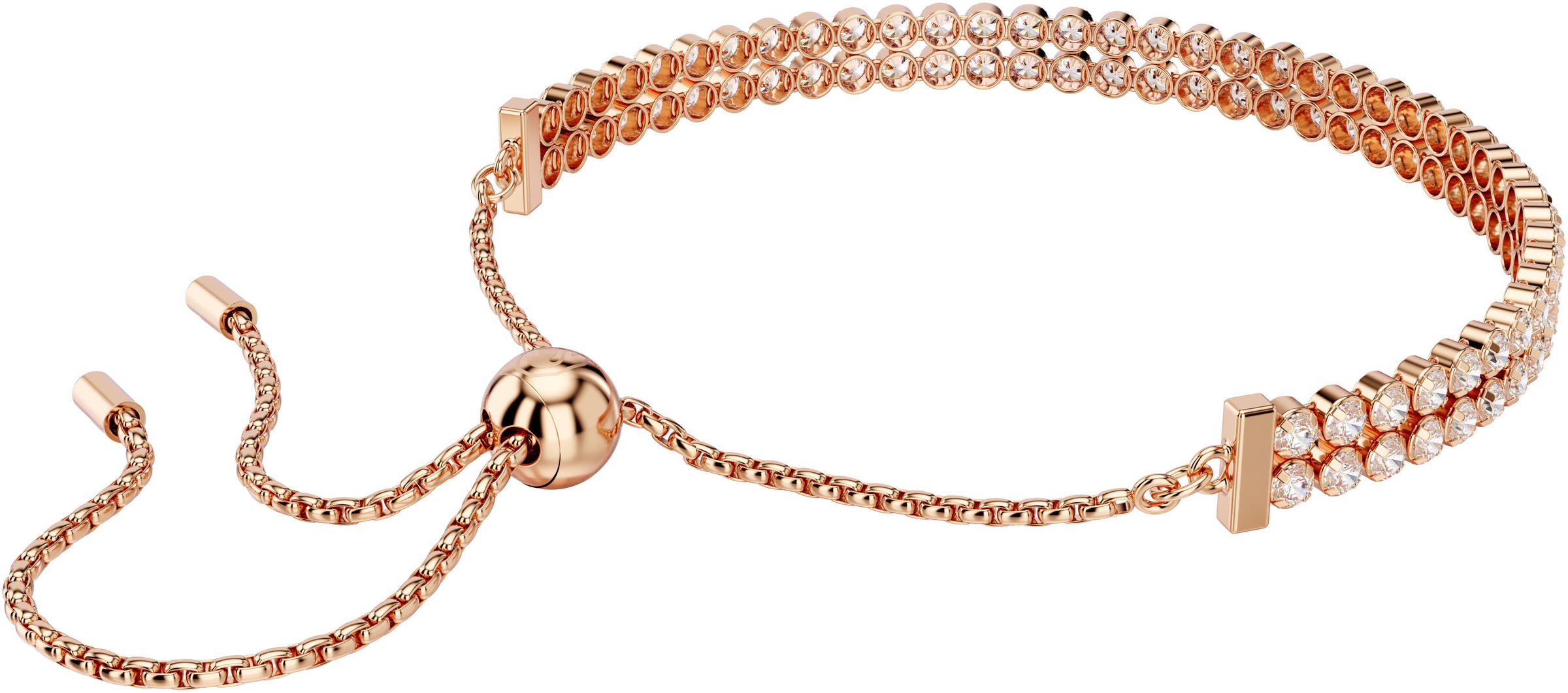 Swarovski Armband »Schmuck Geschenk Matrix Tennis Armkette, 5677823, 5678252«, mit Swarovski® Kristall