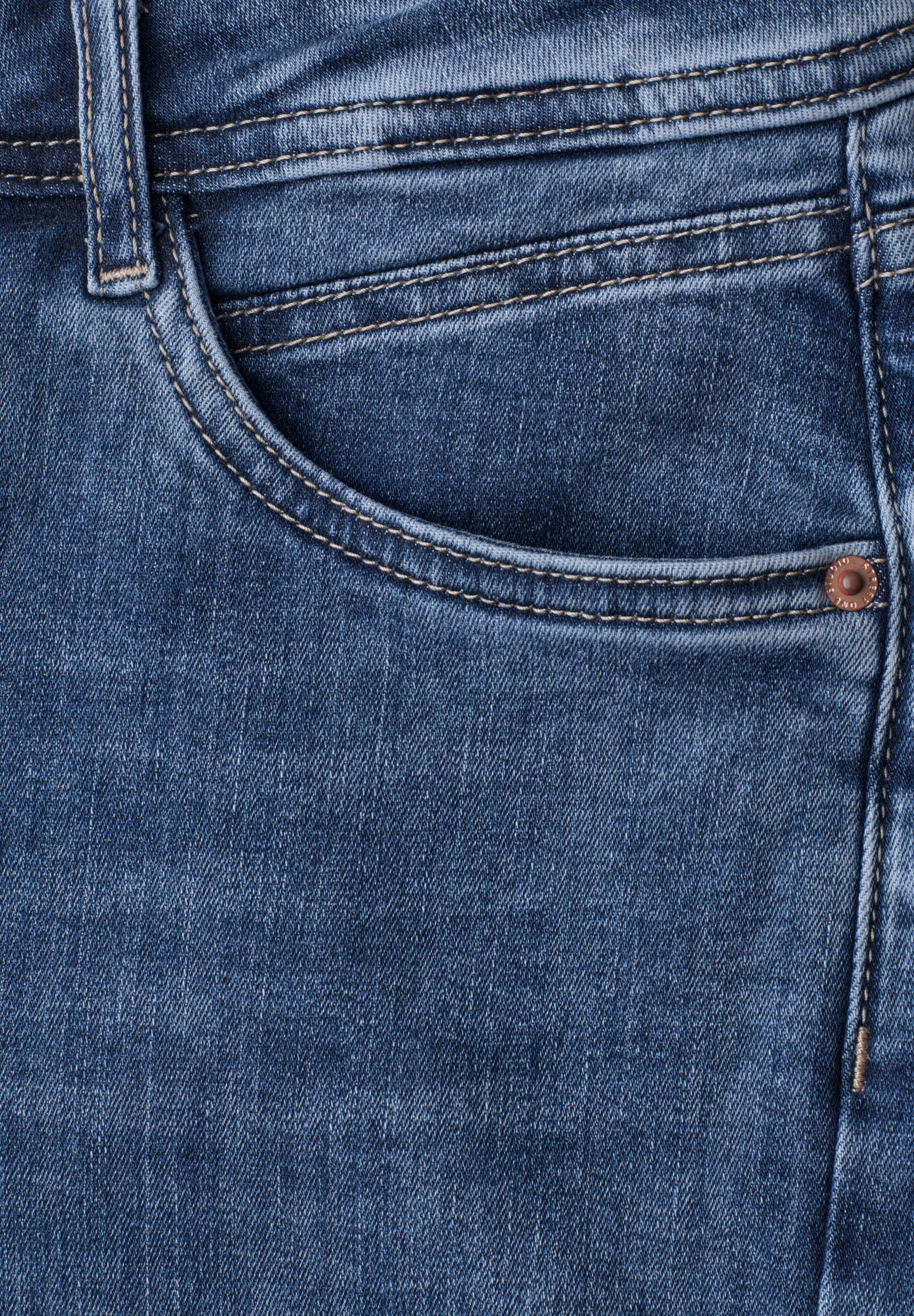 STREET ONE STUDIO Loose-fit-Jeans 5-Pocket-Style