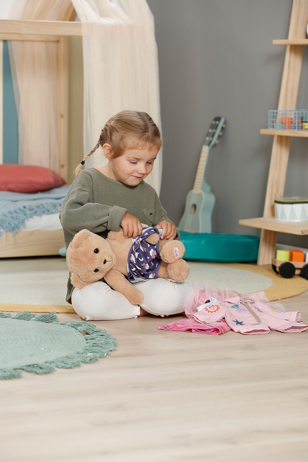 Baby Born Kuscheltier »Teddy« mit leuchtendem Schlafanzug