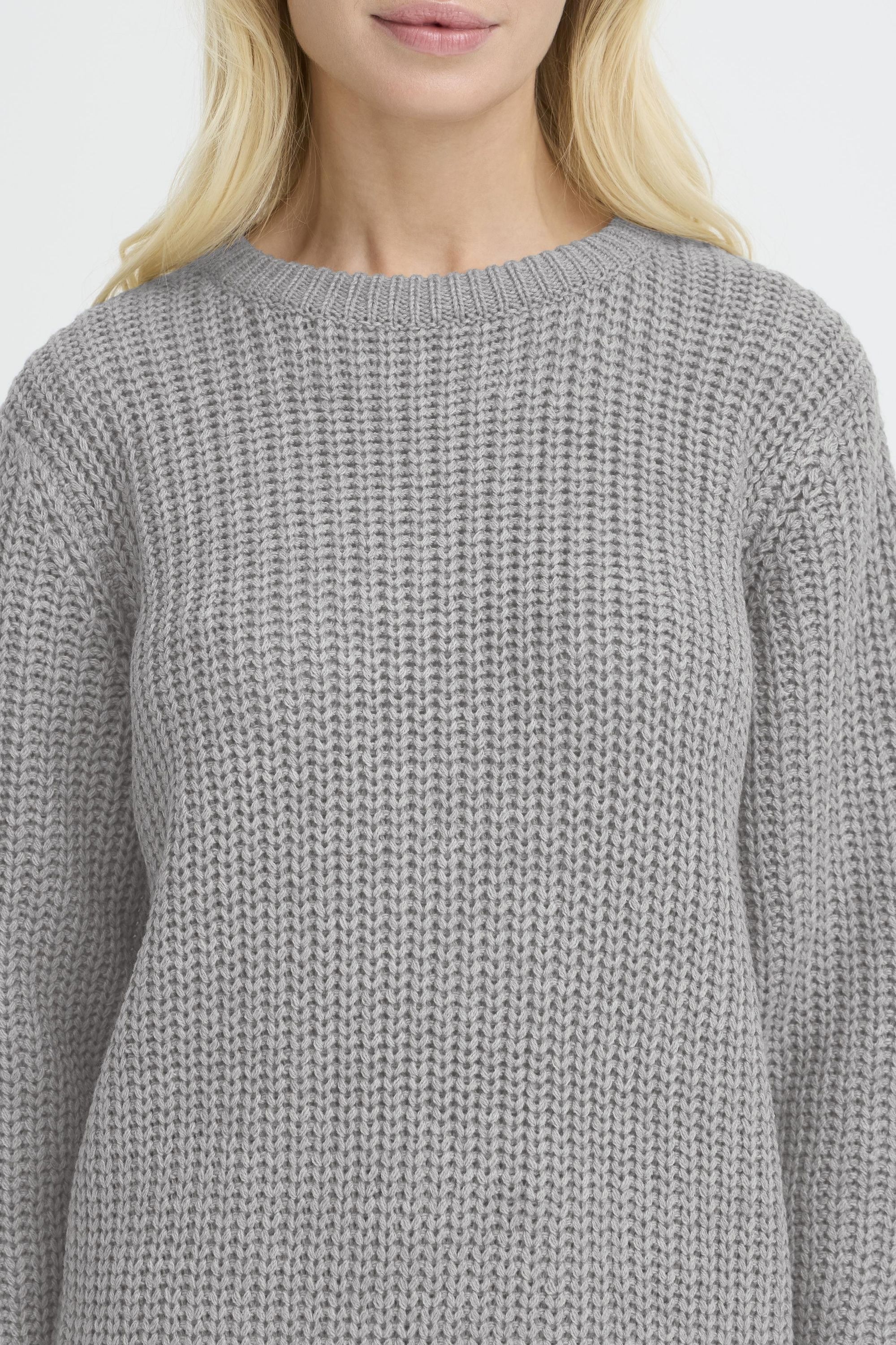 OXMO Strickfleece-Pullover »Strickpullover OXEdna«