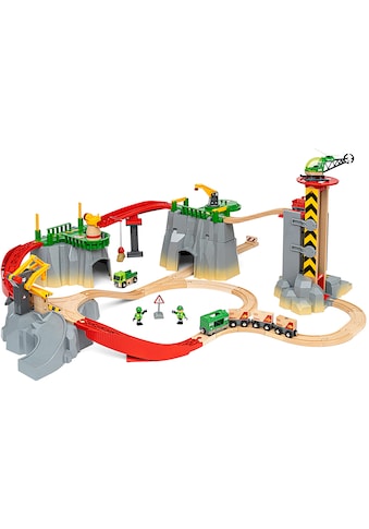 Spielzeugeisenbahn-Erweiterung »BRIO® WORLD, Gebirgs-Frachten Set Deluxe«, (Set)