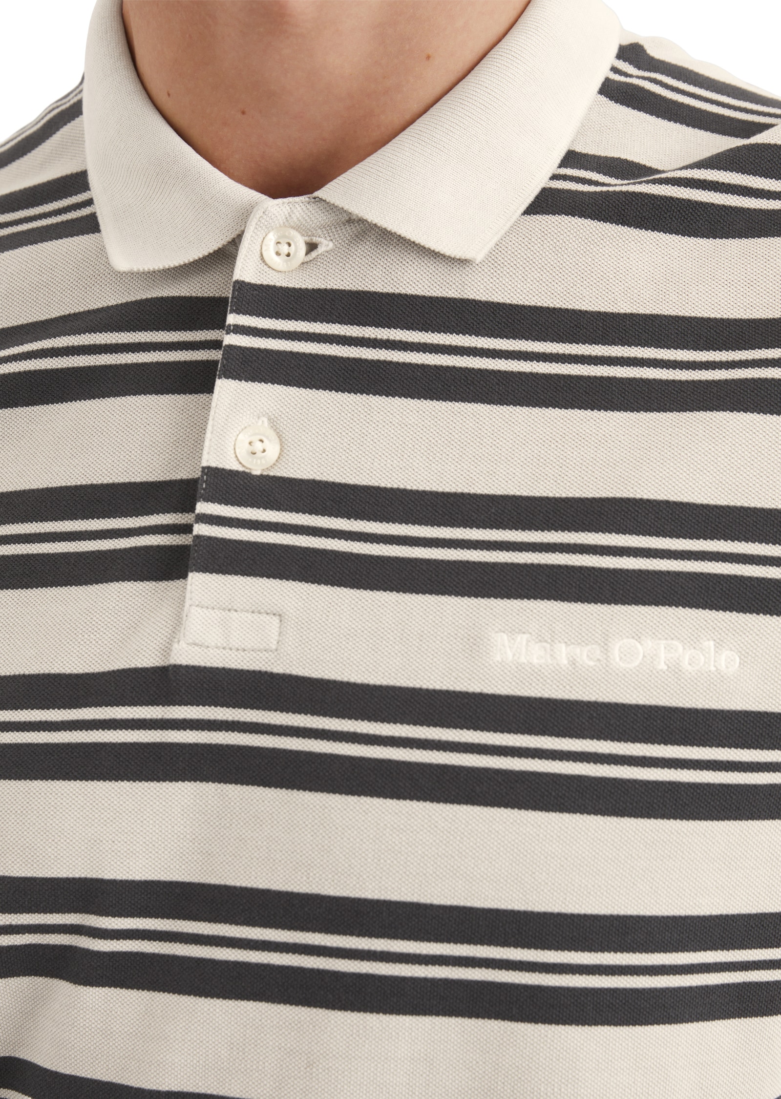 Marc O'Polo Poloshirt »aus Bio-Baumwoll-Piqué«