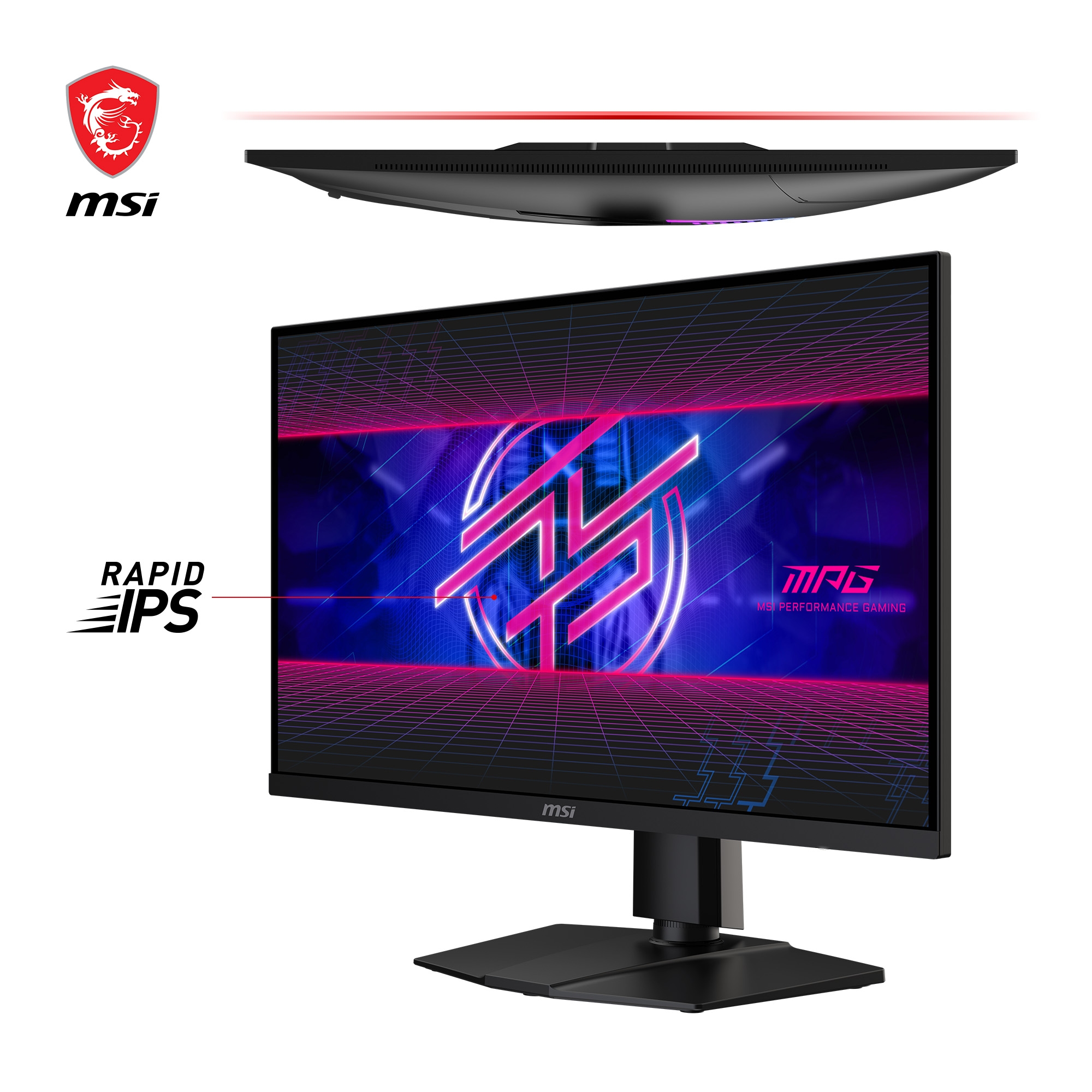 MSI Gaming-Monitor »MPG 274URF QD«, 69 cm/27 Zoll, 3840 x 2160 px, 4K Ultra HD, 0,5 ms Reaktionszeit, 160 Hz, 5-Wege Joystick Navigation