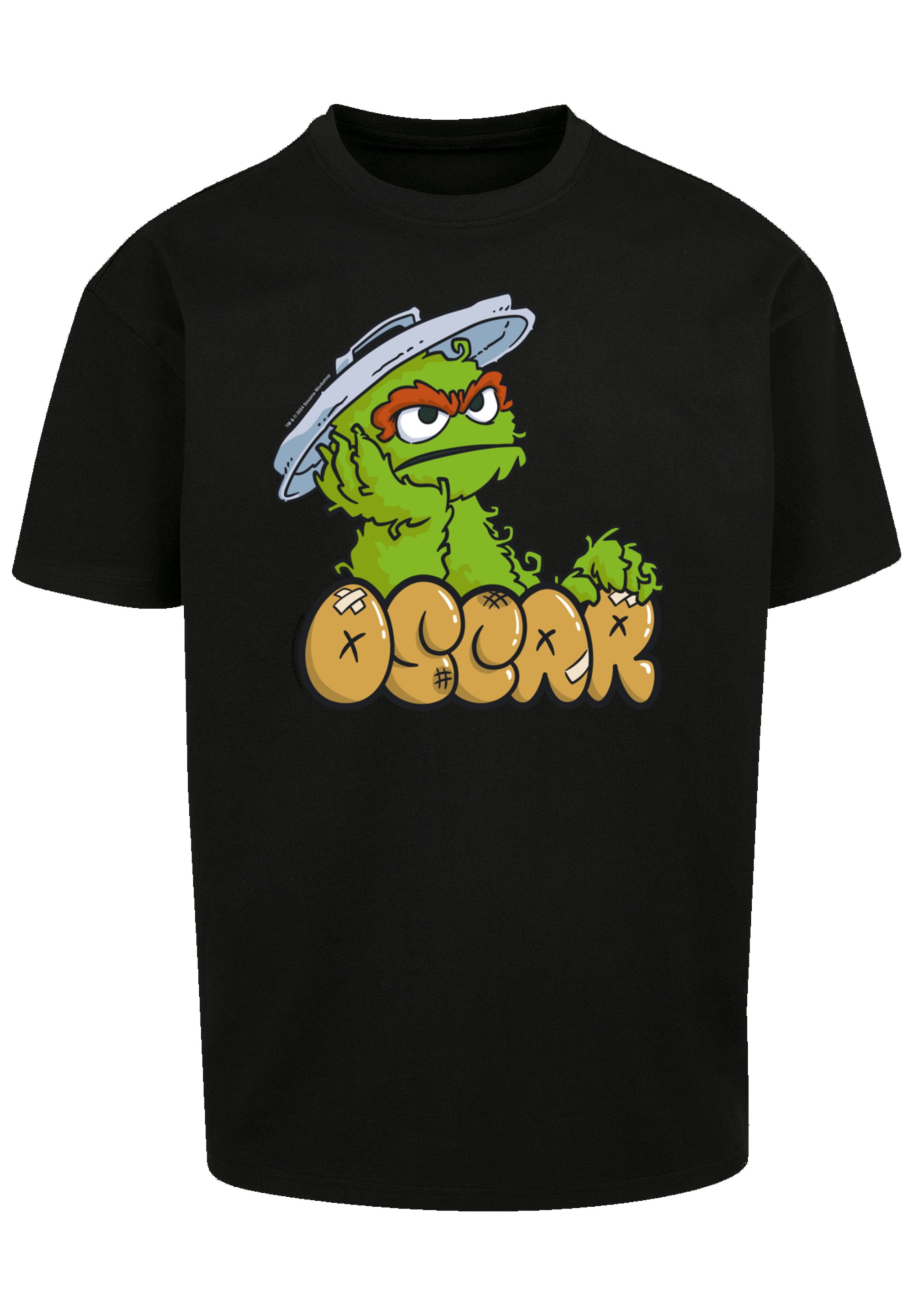 F4NT4STIC T-Shirt "Sesamstraße Oscar Annoyed", Premium Qualität, Weihnachts günstig online kaufen