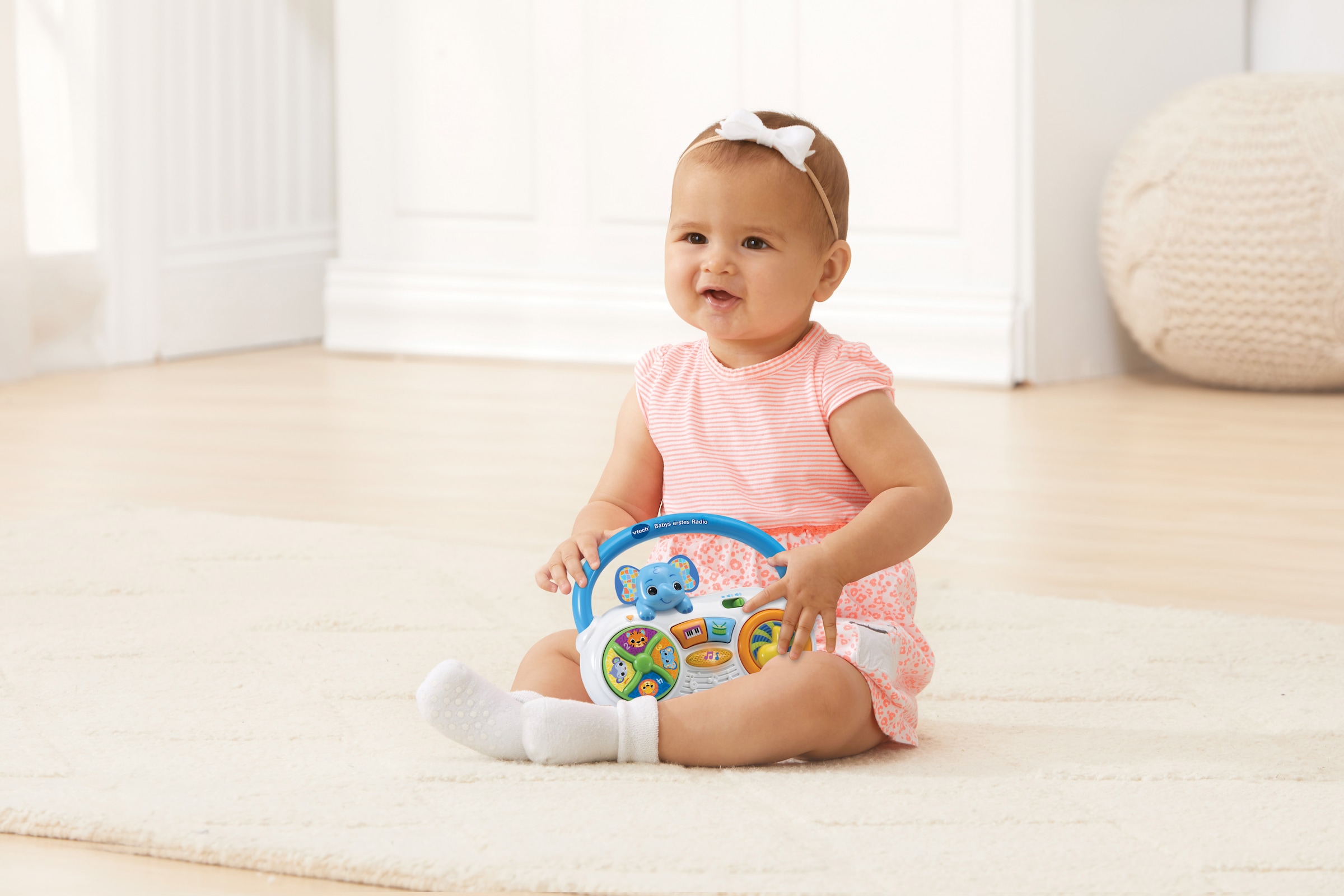 Vtech® Lernspielzeug »VTechBaby, Babys erstes Radio«, mit Licht und Sound