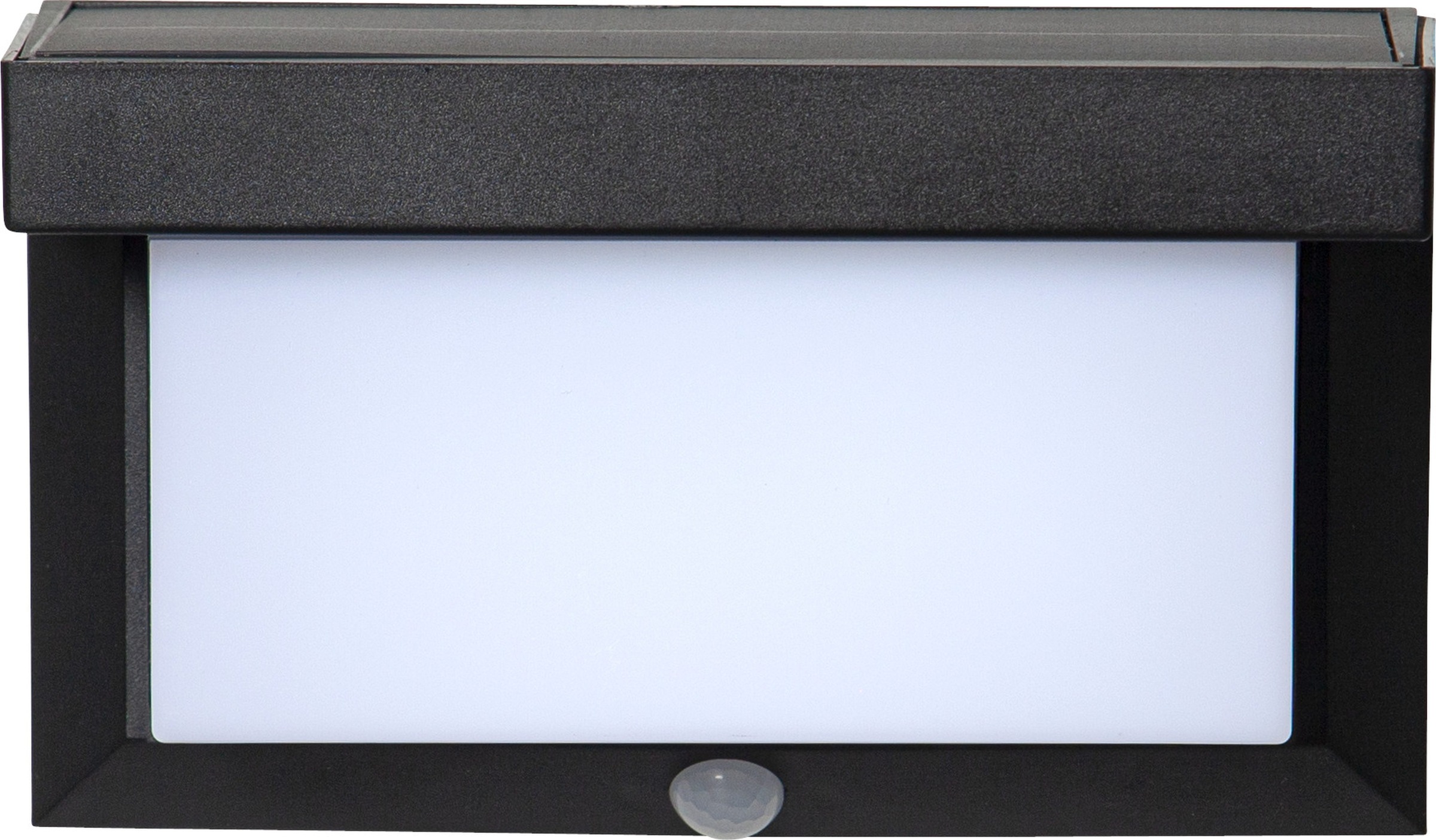 Parforce Traditional Hunting LED Solarleuchte »Solar-Wandleuchte Valla« LED-Board 1 Stk. Neutralweiß 3 Schaltmodi, bis zu 800 lm, stetig mit 200 lm, PIR-Sensor