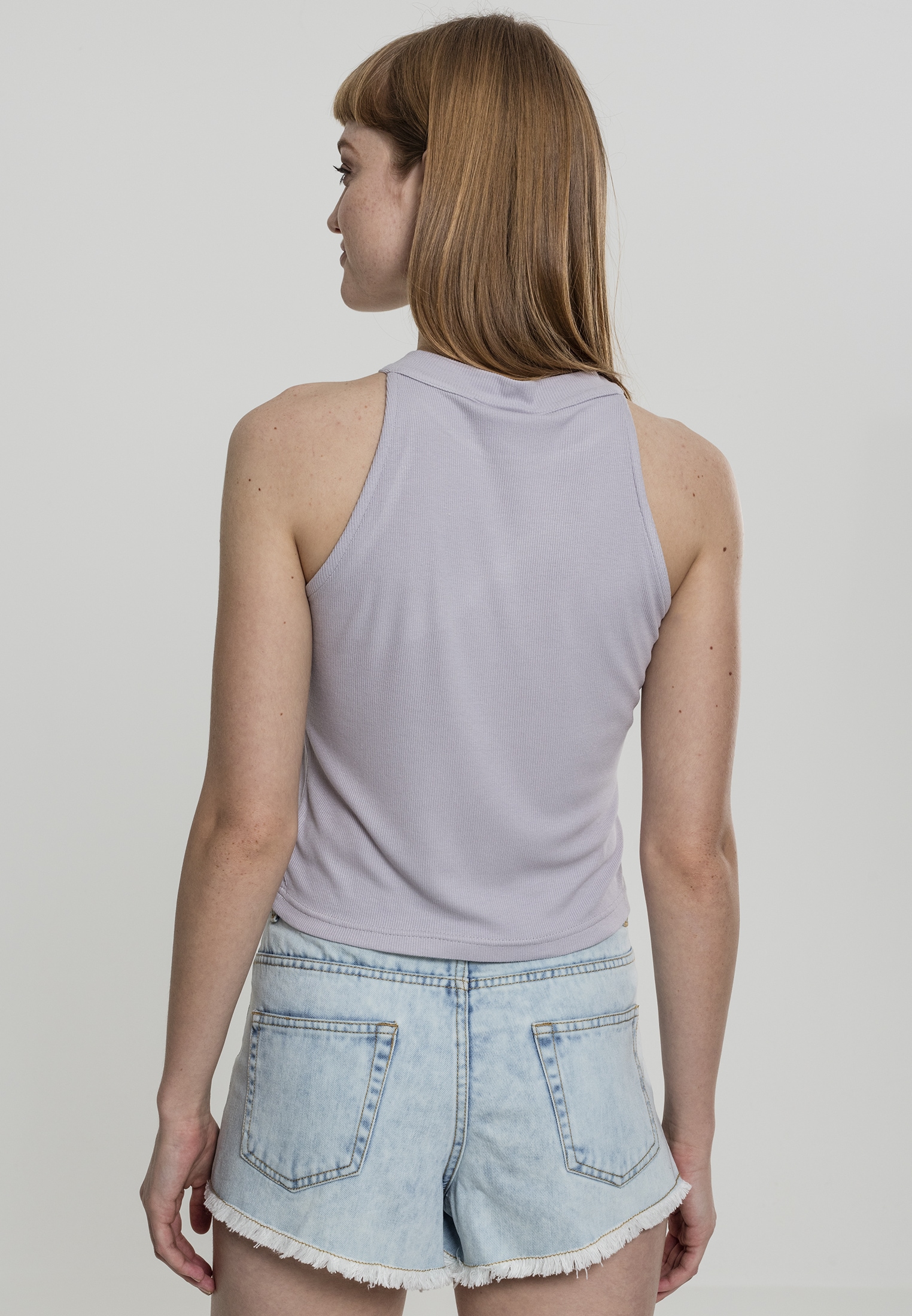 URBAN CLASSICS T-Shirt »Damen Ladies Rib Turtleneck Cropped Top«, (1 tlg.)  online bestellen | BAUR