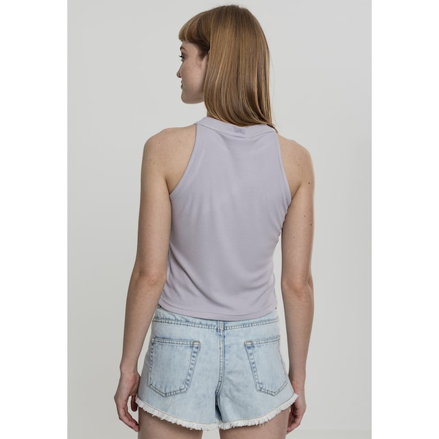 URBAN CLASSICS T-Shirt »Damen Ladies Rib Turtleneck Cropped Top«, (1 tlg.)  online bestellen | BAUR
