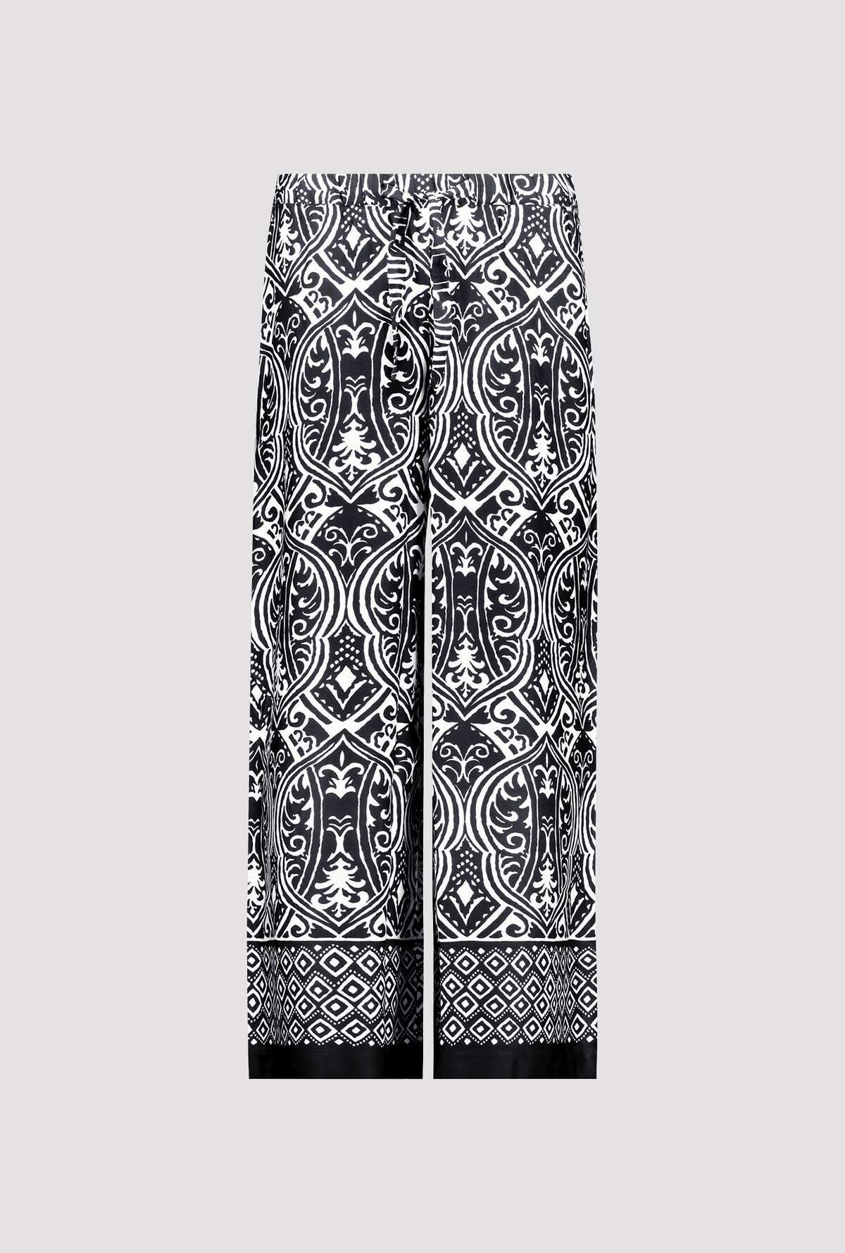 Monari Palazzohose  Regular fit mit Muster