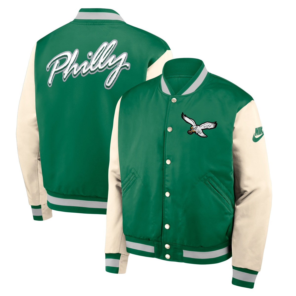 Nike Collegejacke "Nike Collegejacke Philadelphia Eagles Nike Legacy Bomber Jacket"