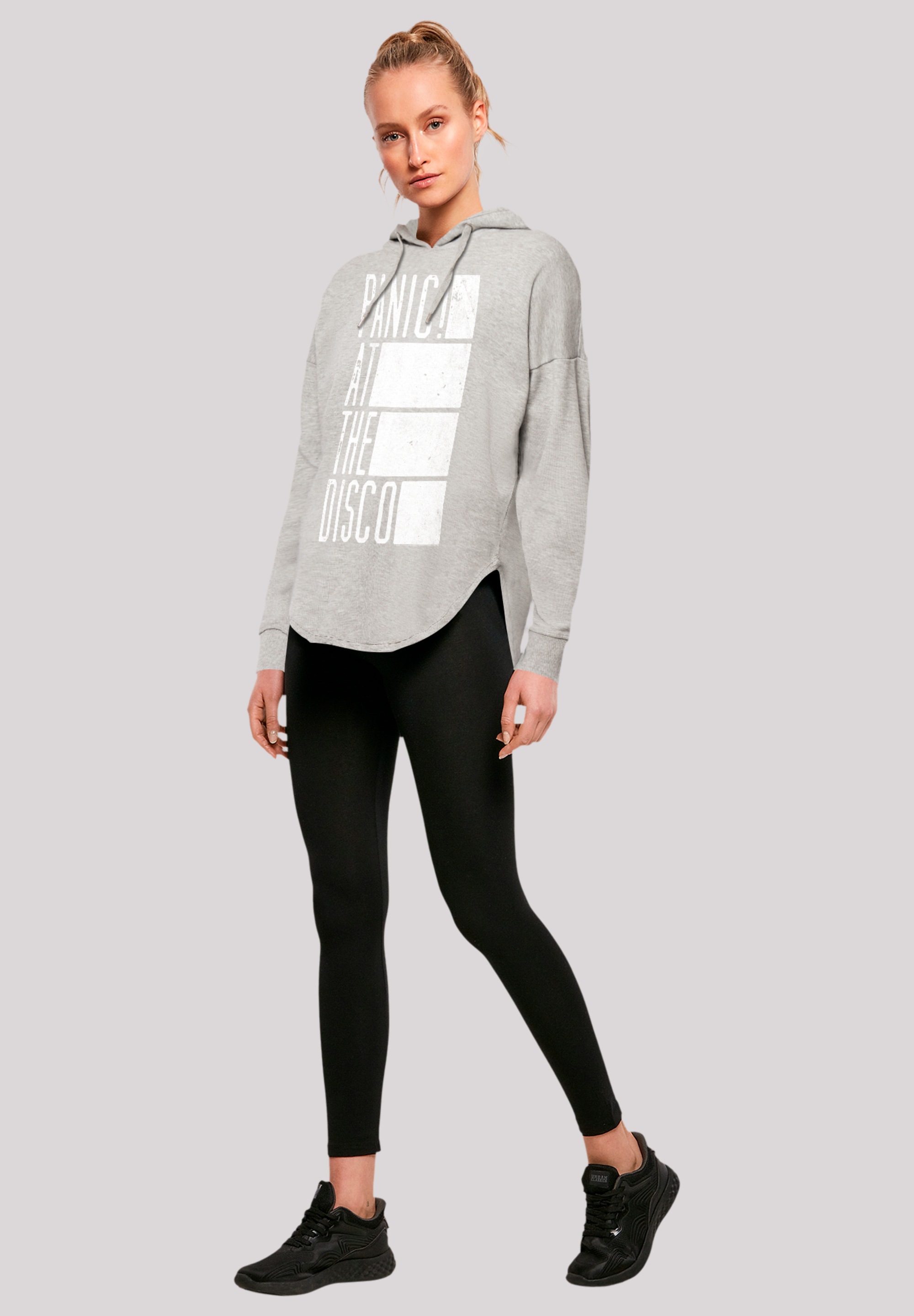 F4NT4STIC Kapuzenpullover »Panic At The Disco Block Text«, Premium Qualität